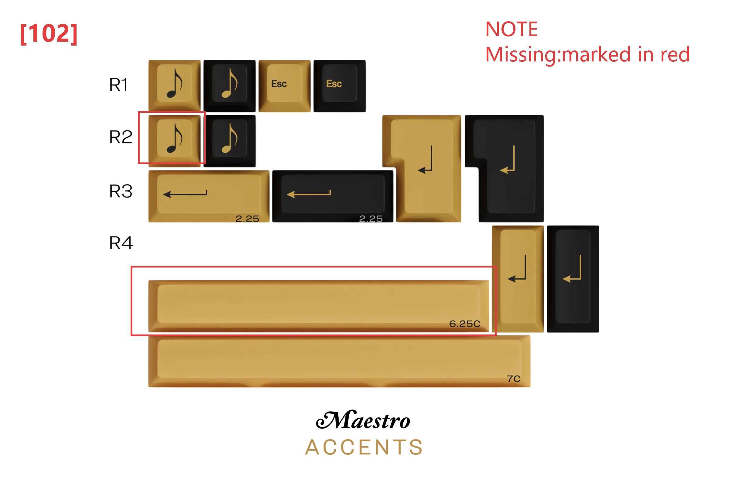 [In Stock] Keycap Set B-stock Collections-R2