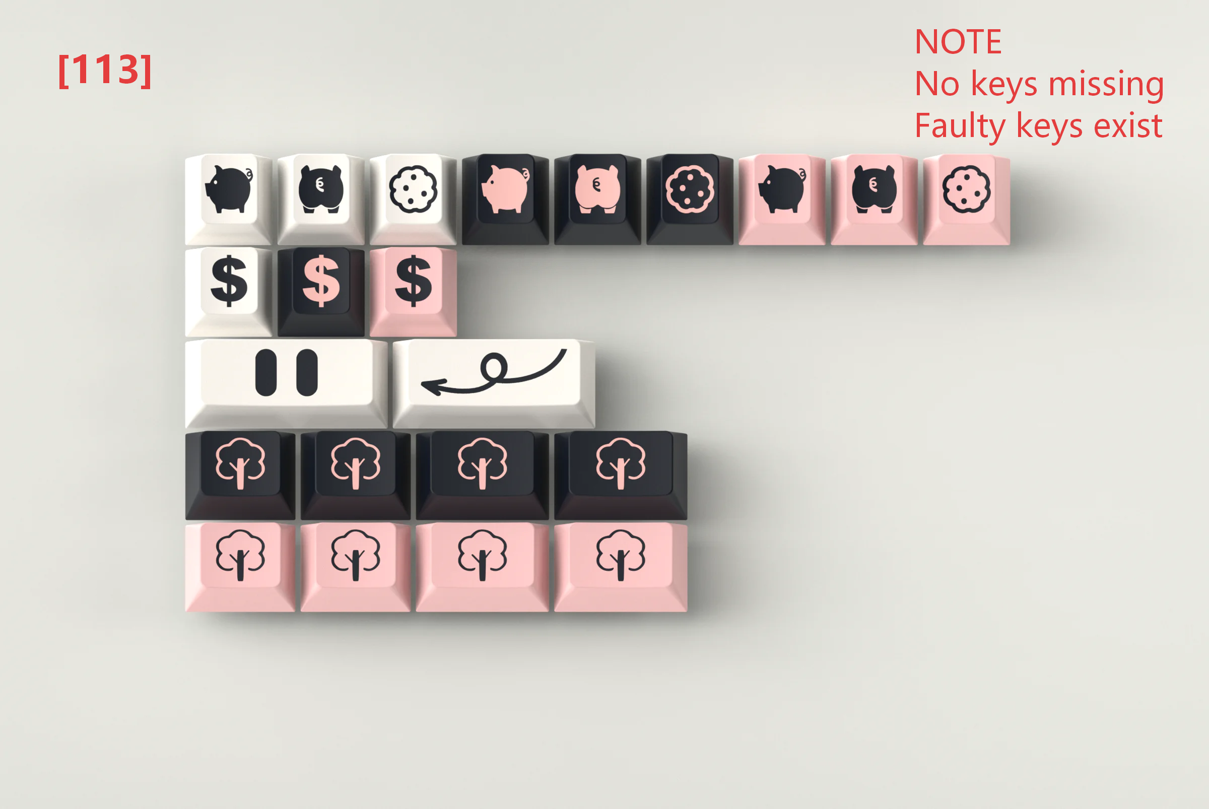 [In Stock] Keycap Set B-stock Collections-R2