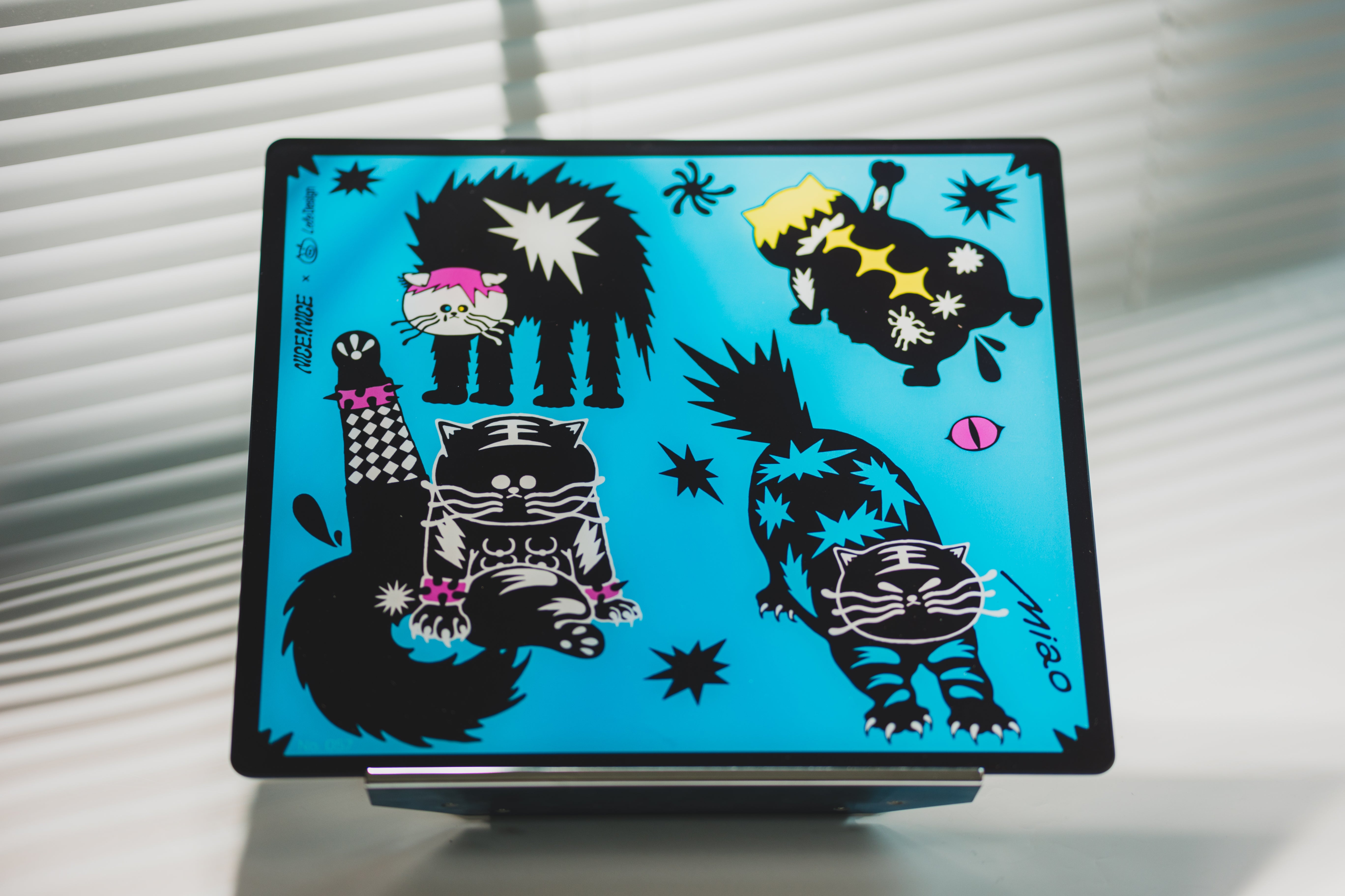 [In Stock] LeleDesign Curation Summer Camp Glass Mousepad（feat. NICE!NICE ®）