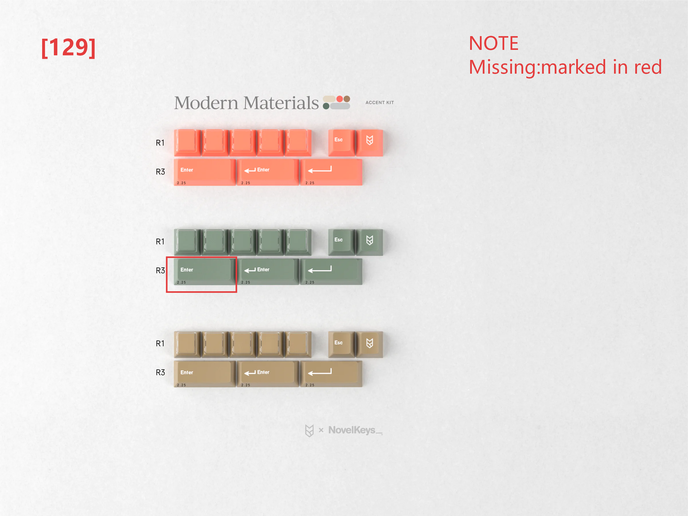 [In Stock] Keycap Set B-stock Collections-R2