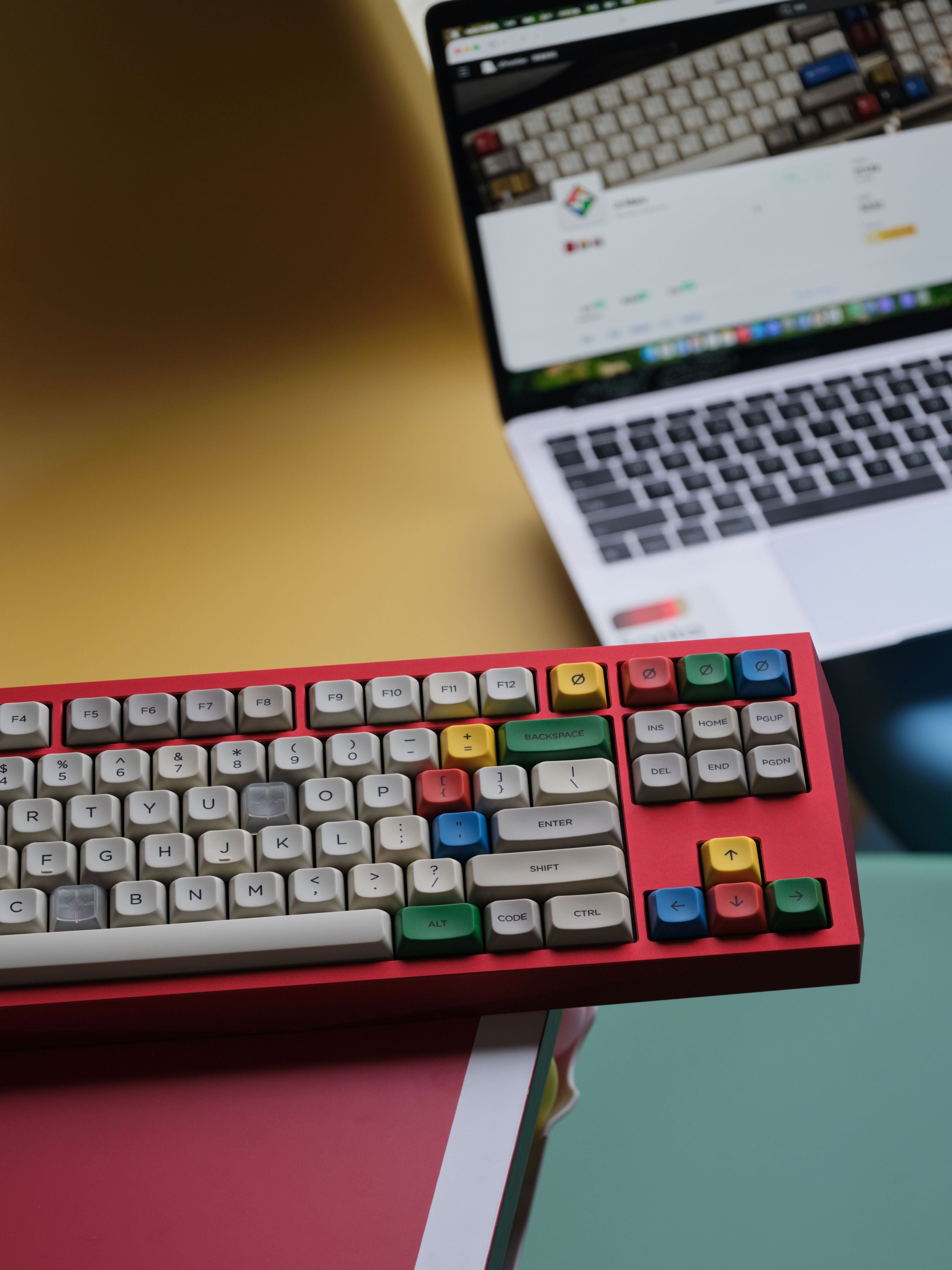 [Pre Order] PBS Retro S.M AG PBT Keycaps