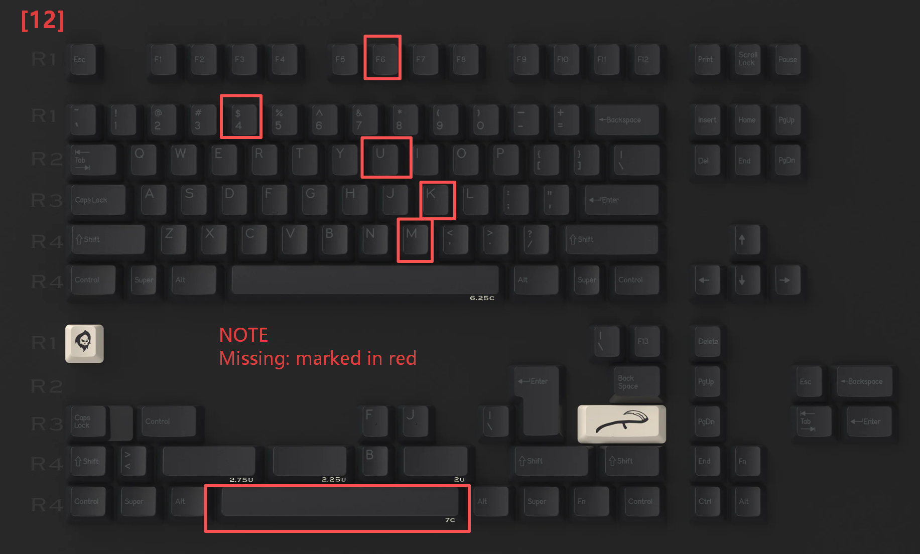 [In Stock] Keycap Set B-stock Collections-R2