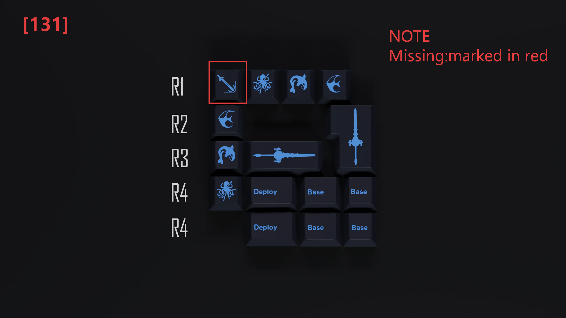 [In Stock] Keycap Set B-stock Collections-R2