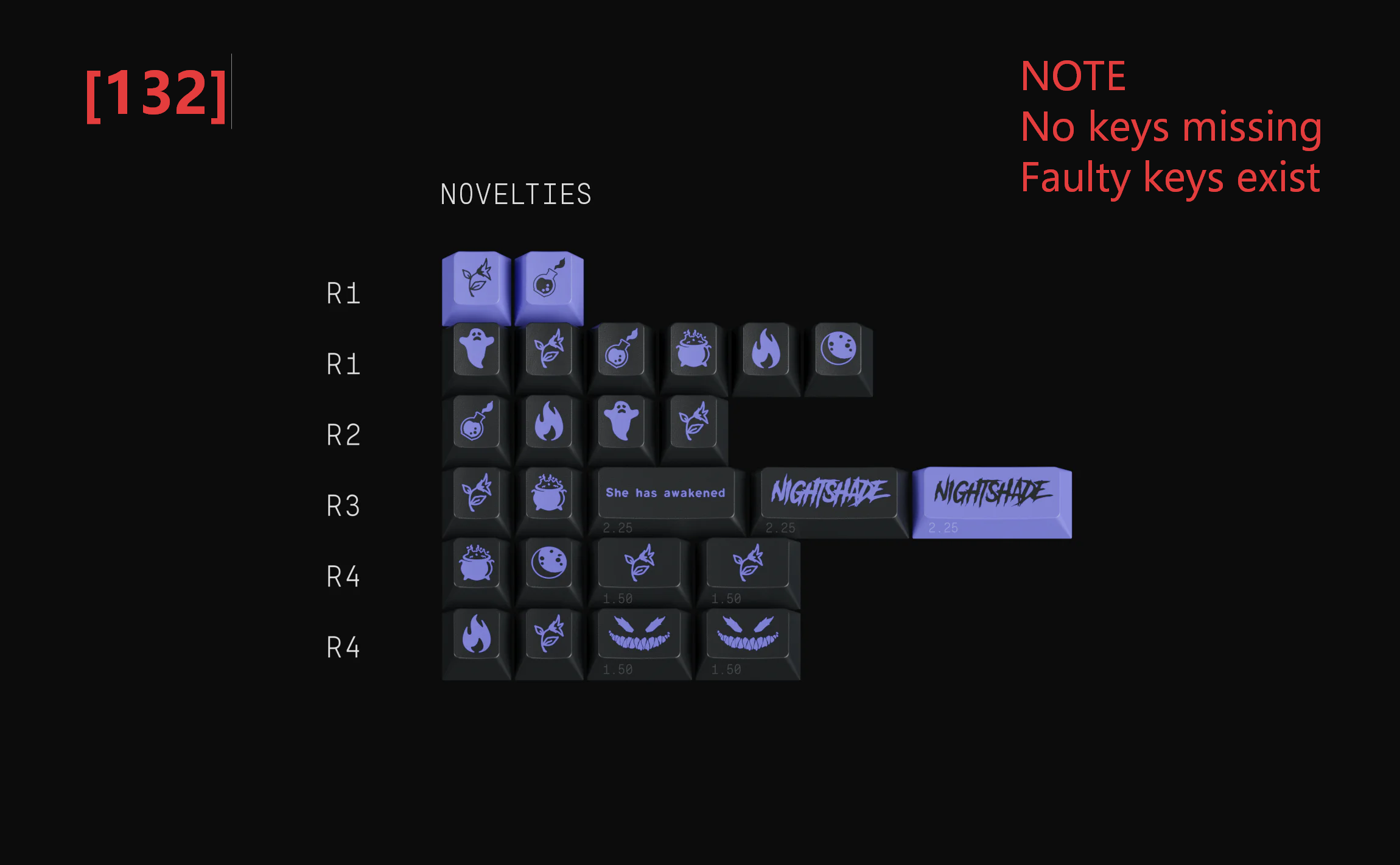 [In Stock] Keycap Set B-stock Collections-R2