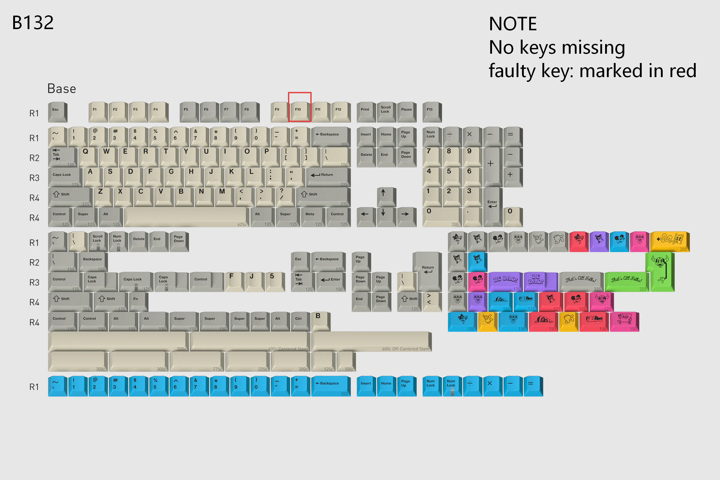 [In Stock] Keycap Set B-stock Collections