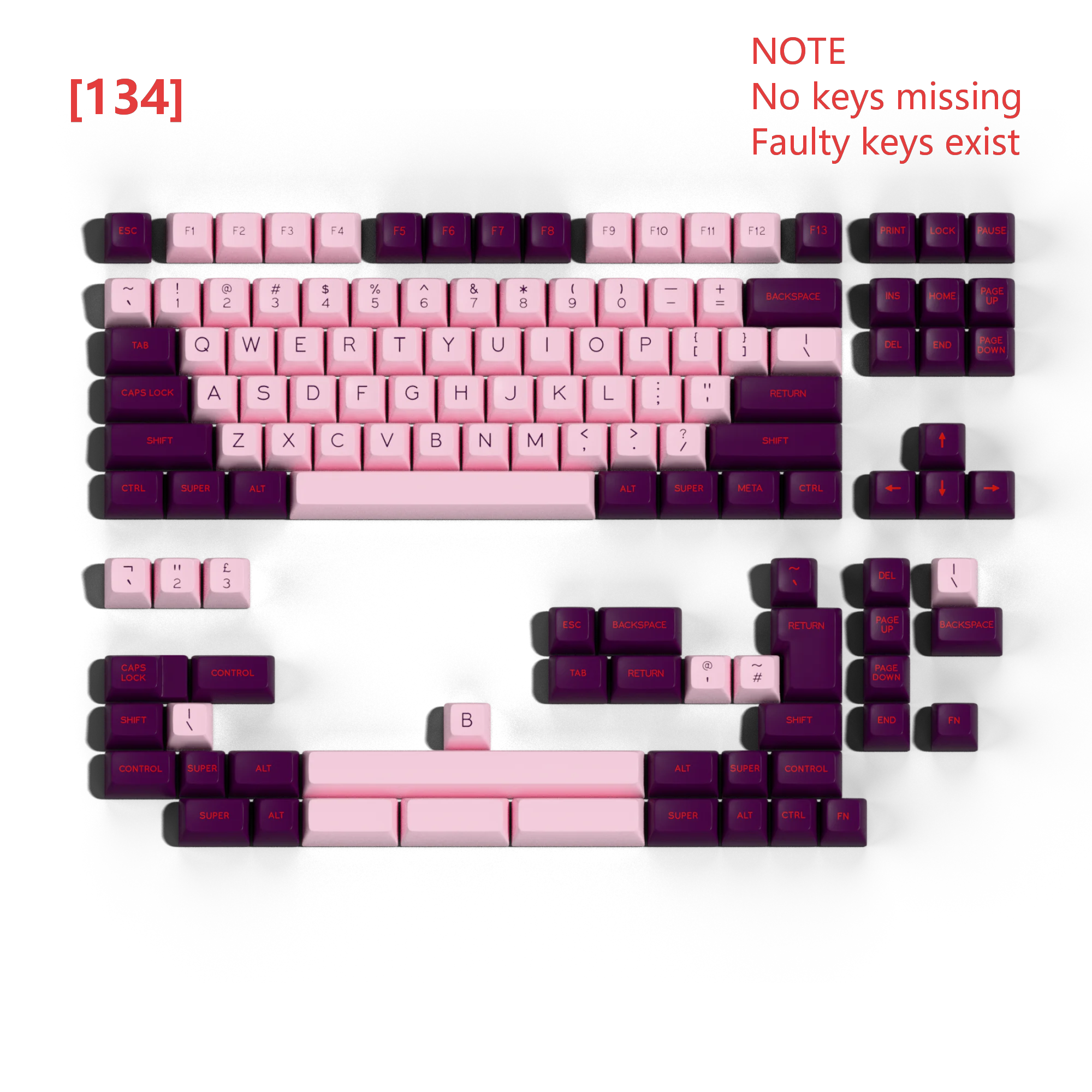 [In Stock] Keycap Set B-stock Collections-R2