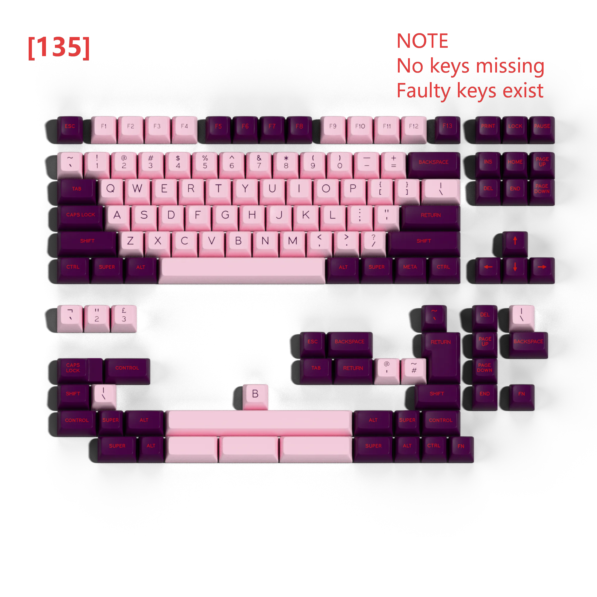 [In Stock] Keycap Set B-stock Collections-R2