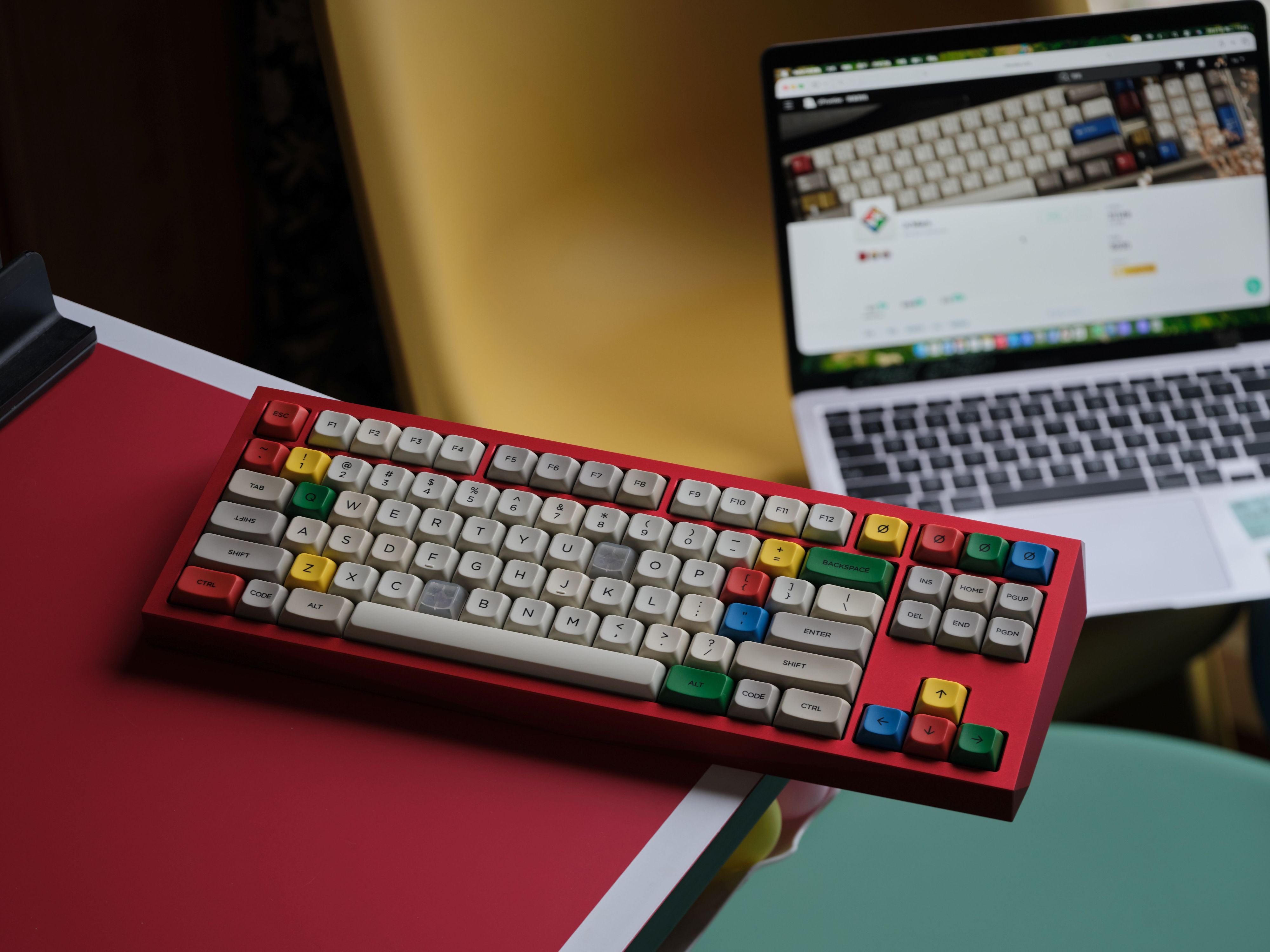 [Pre Order] PBS Retro S.M AG PBT Keycaps