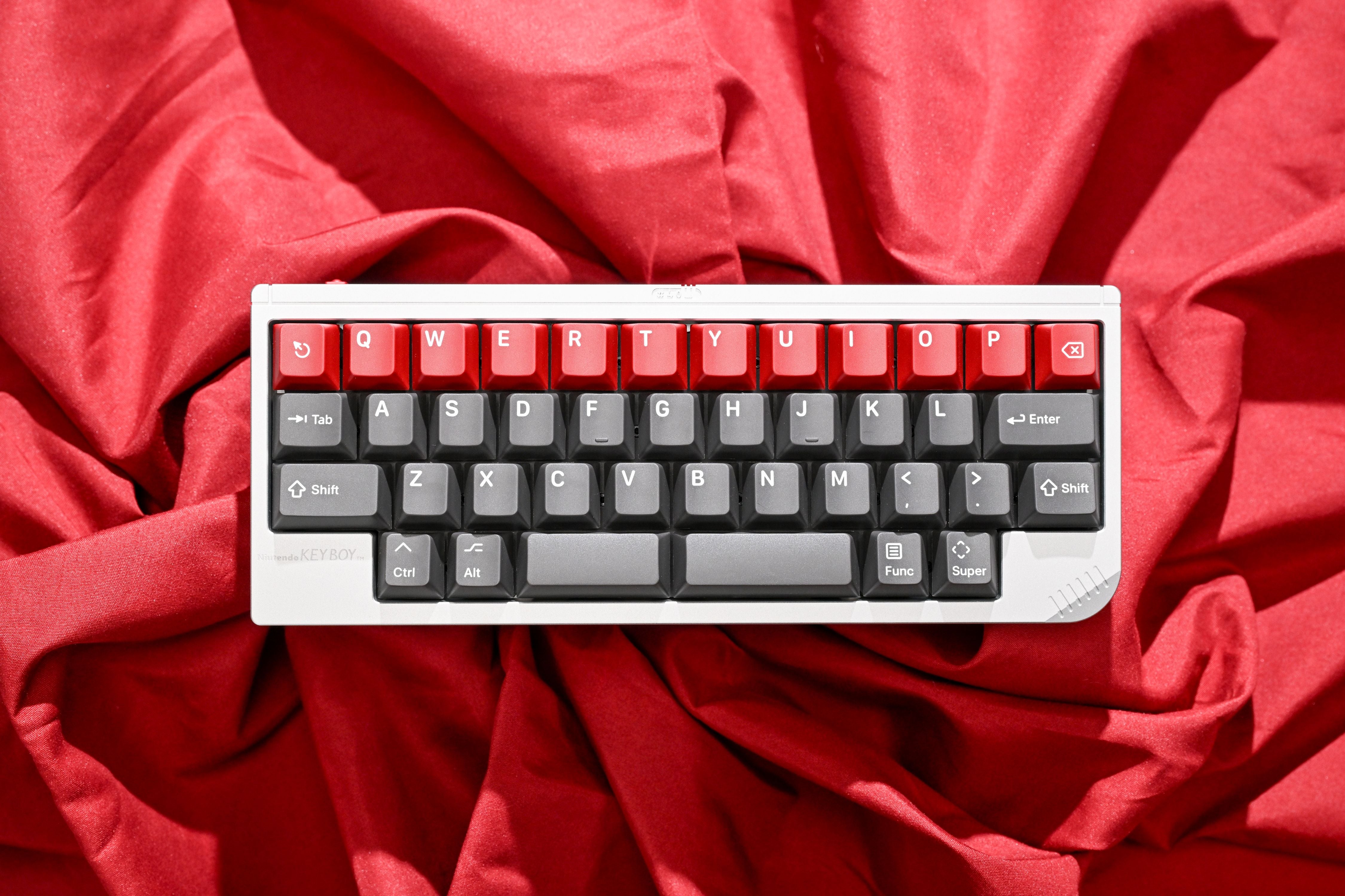 [In Stock] KAP Grey Alert PBT Double-Shot Keycap Set