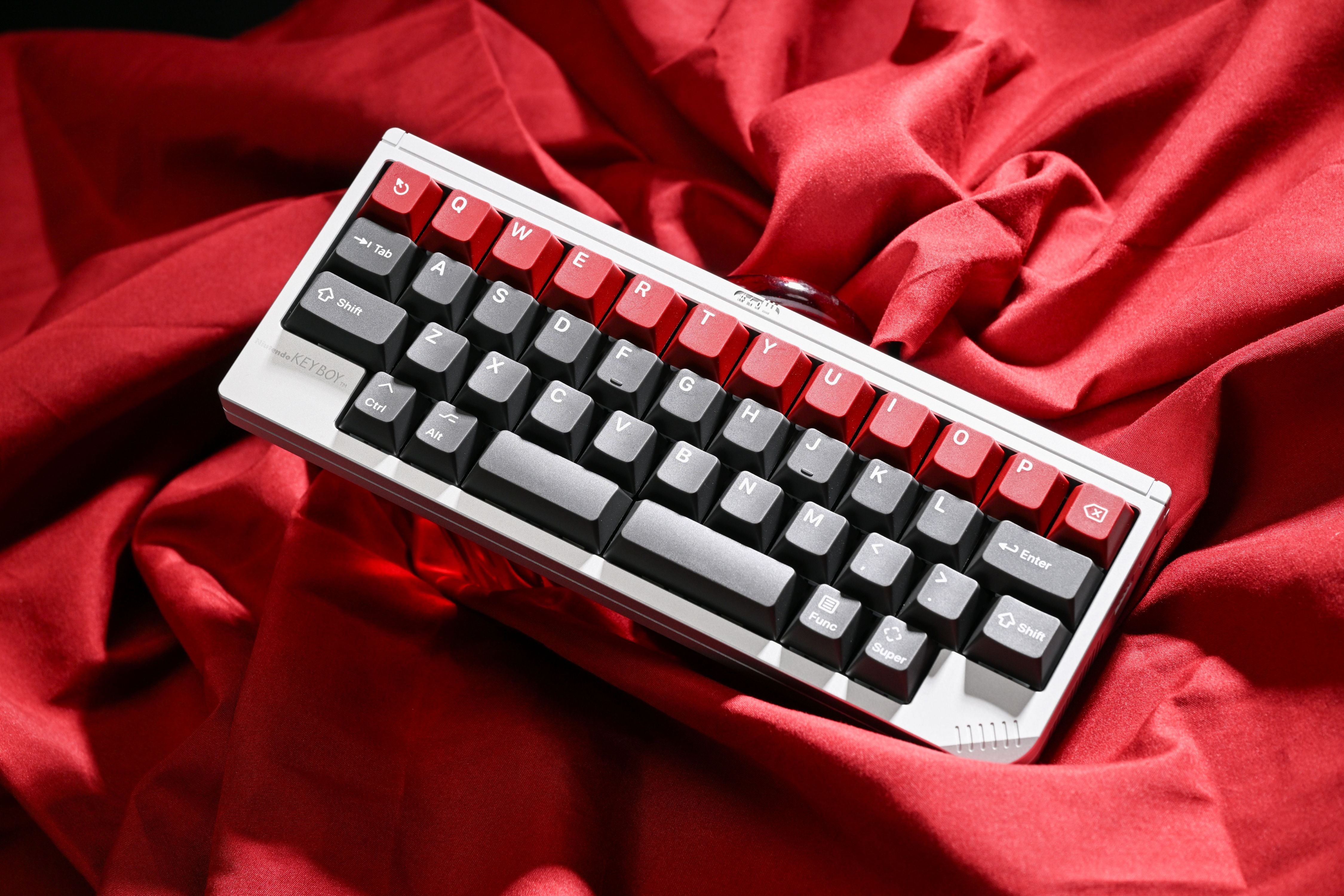 [In Stock] KAP Grey Alert PBT Double-Shot Keycap Set