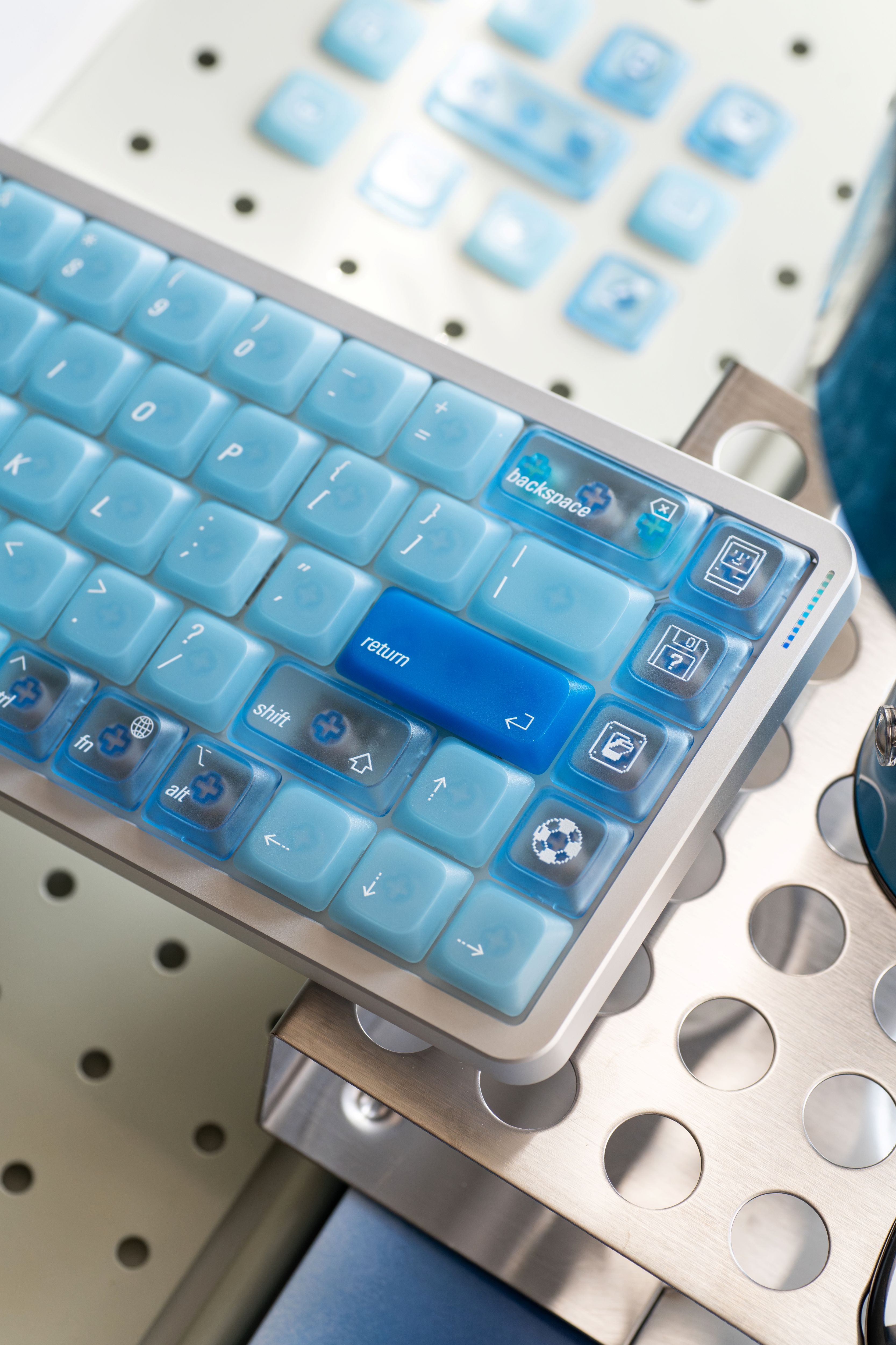 [In Stock] LeleLab LowSup-Ocean Blue Keycaps Set