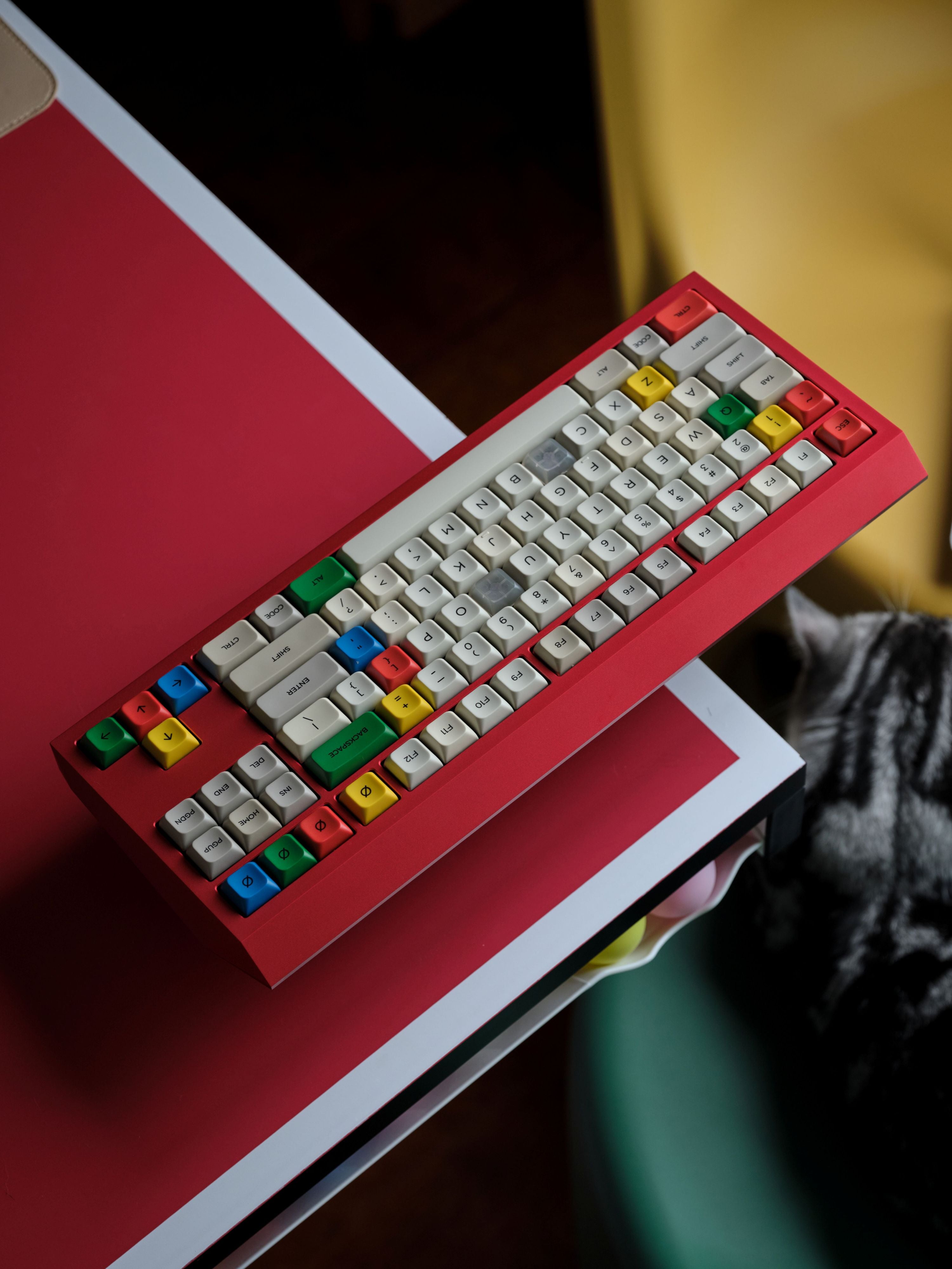 [Pre Order] PBS Retro S.M AG PBT Keycaps