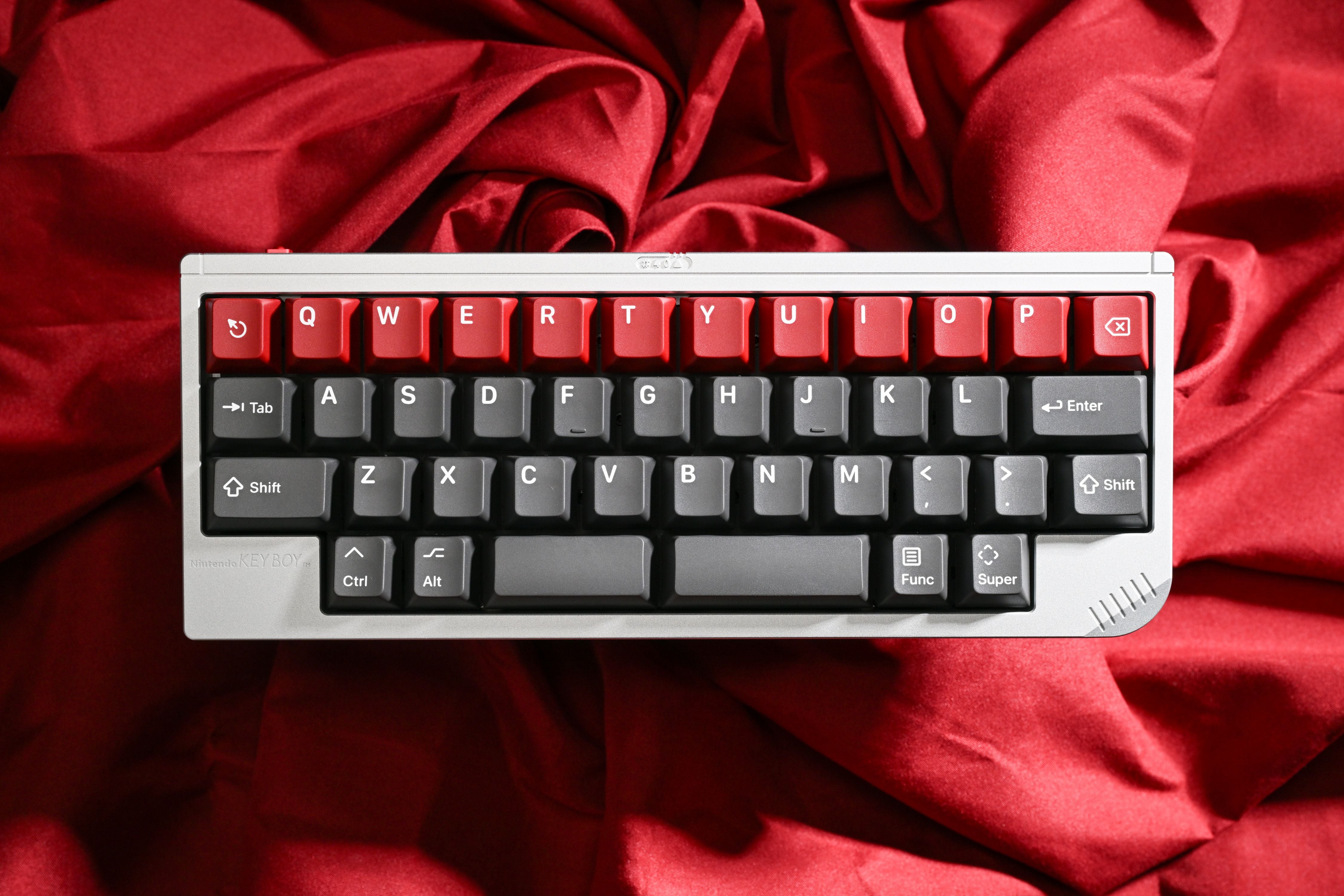 [In Stock] KAP Grey Alert PBT Double-Shot Keycap Set