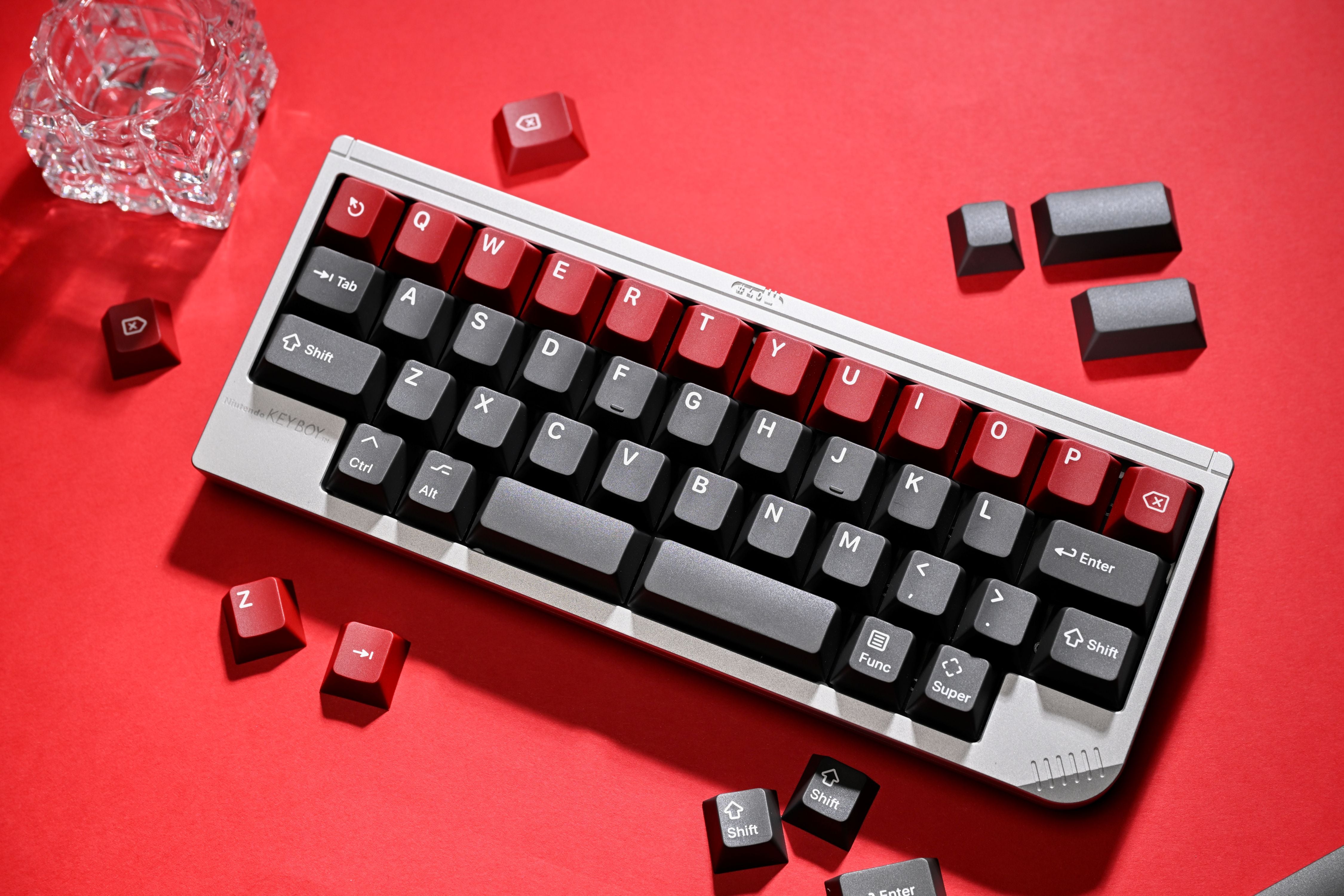 [In Stock] KAP Grey Alert PBT Double-Shot Keycap Set