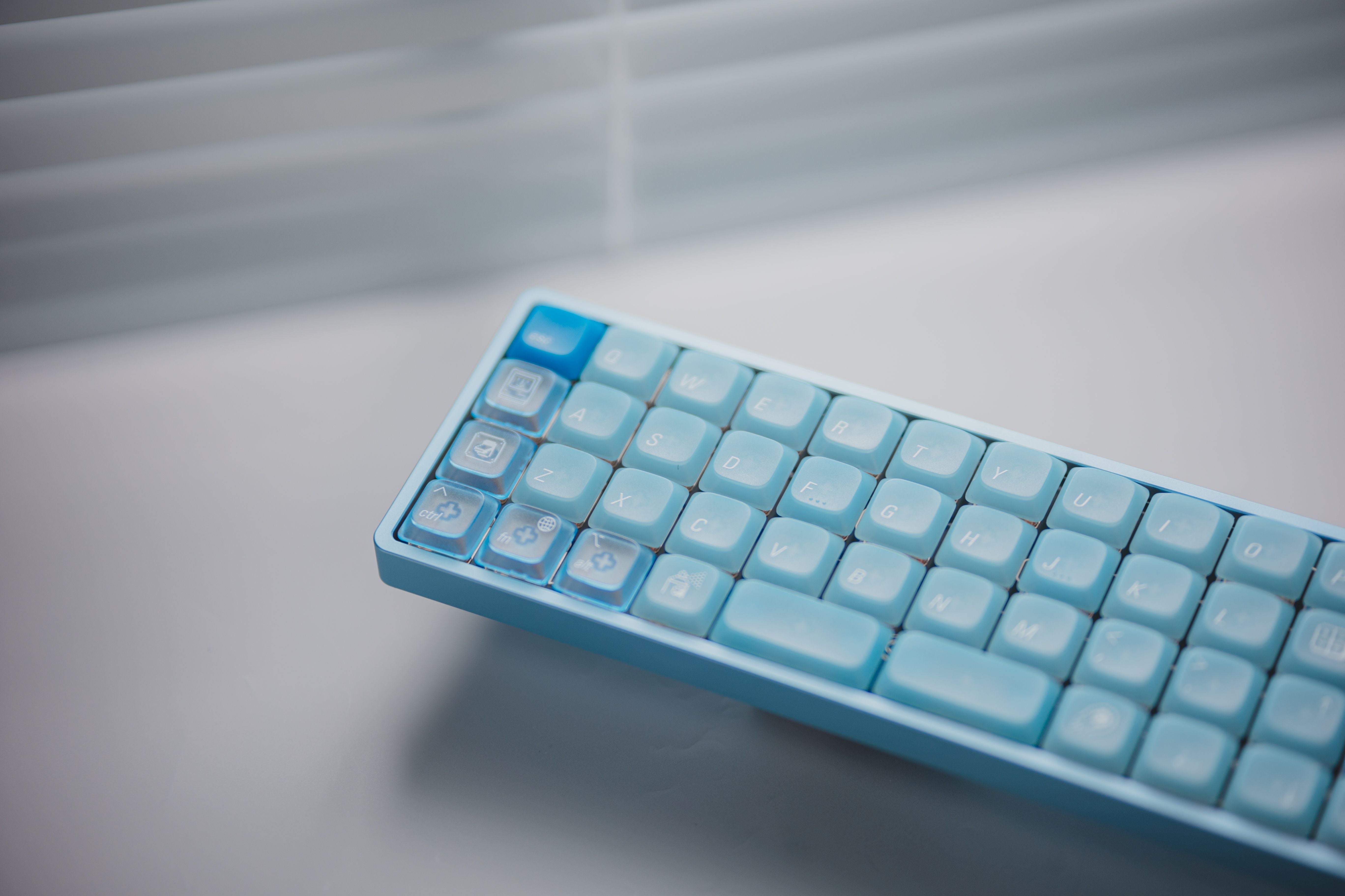 In Stock] LeleLab LowSup-Ocean Blue Keycaps Set