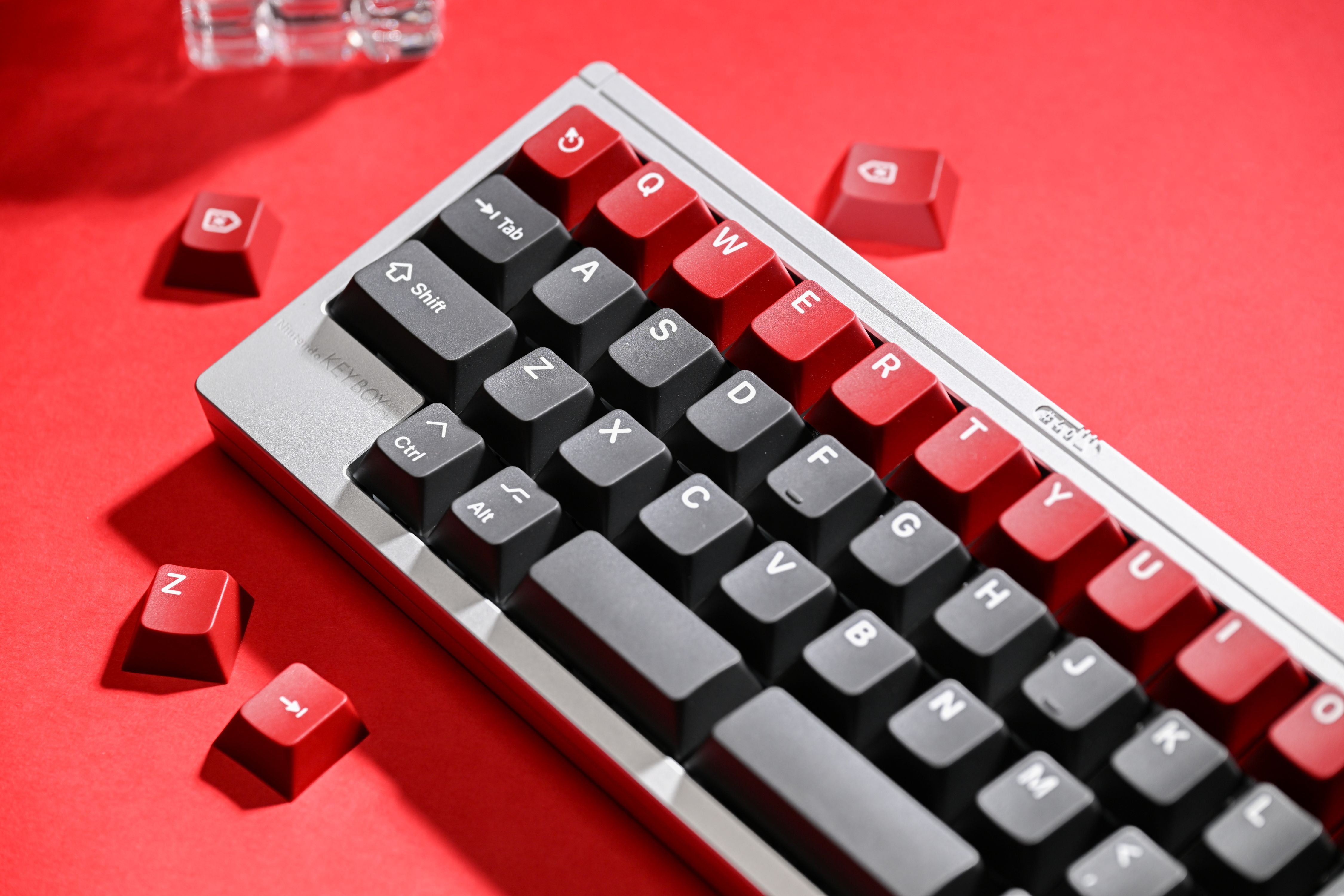 [In Stock] KAP Grey Alert PBT Double-Shot Keycap Set