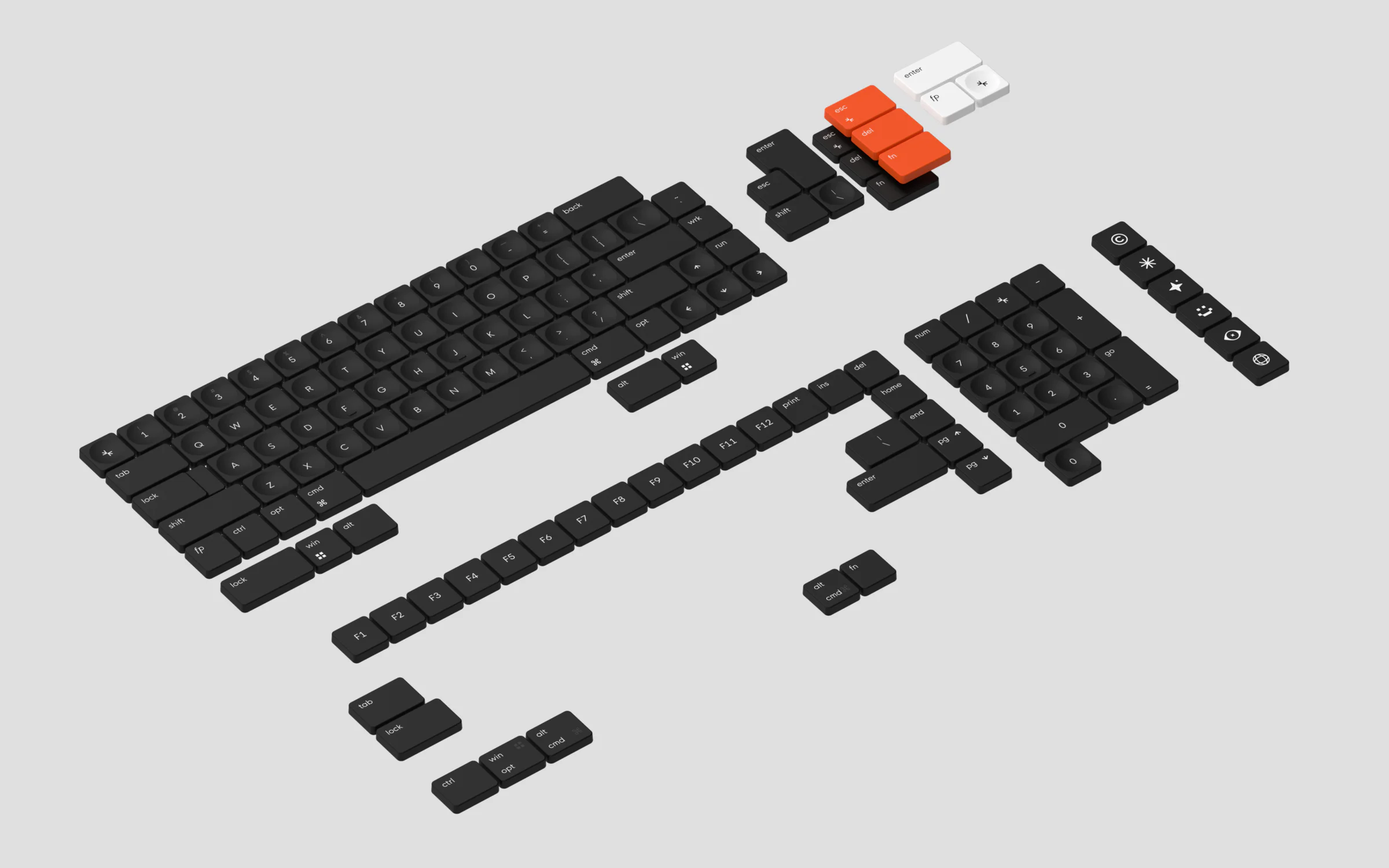 [In Stock] Work Louder wrk. MX Alpha Keycaps