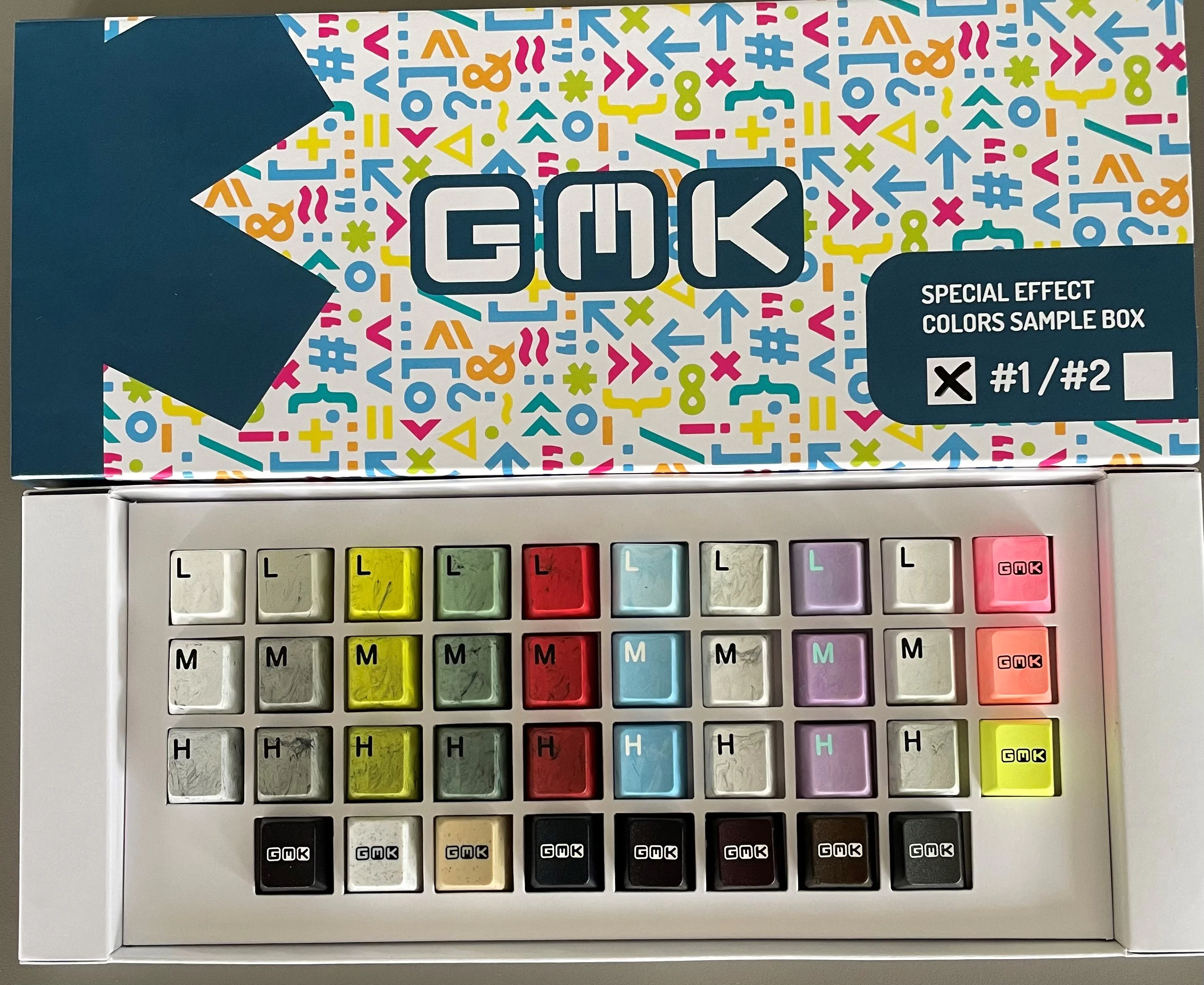 [In Stock] GMK Color Samples