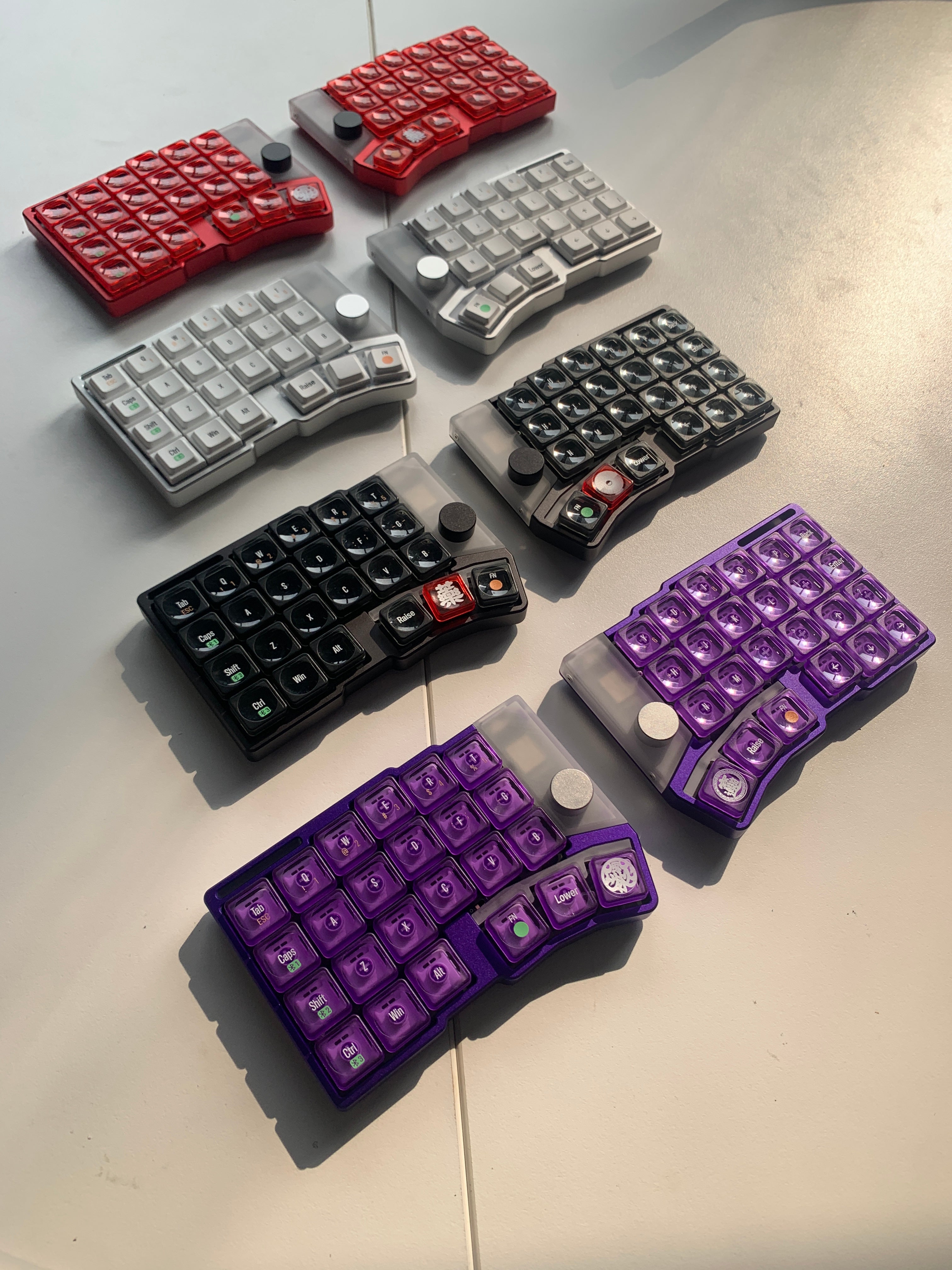 [Pre Order] Cornix Tented Low Profile Split Ergo Keyboard by JZF