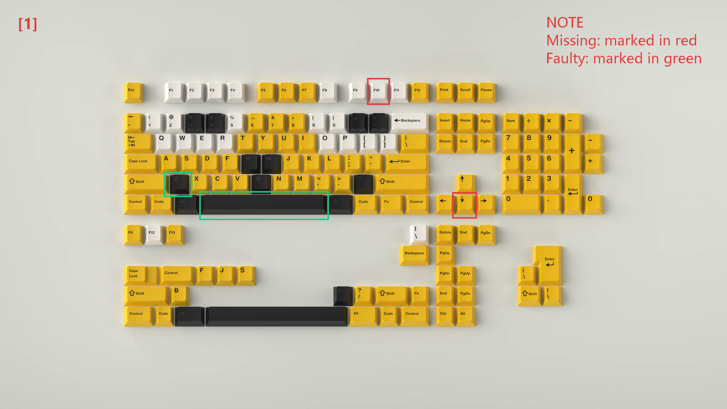 [In Stock] Keycap Set B-stock Collections-R2