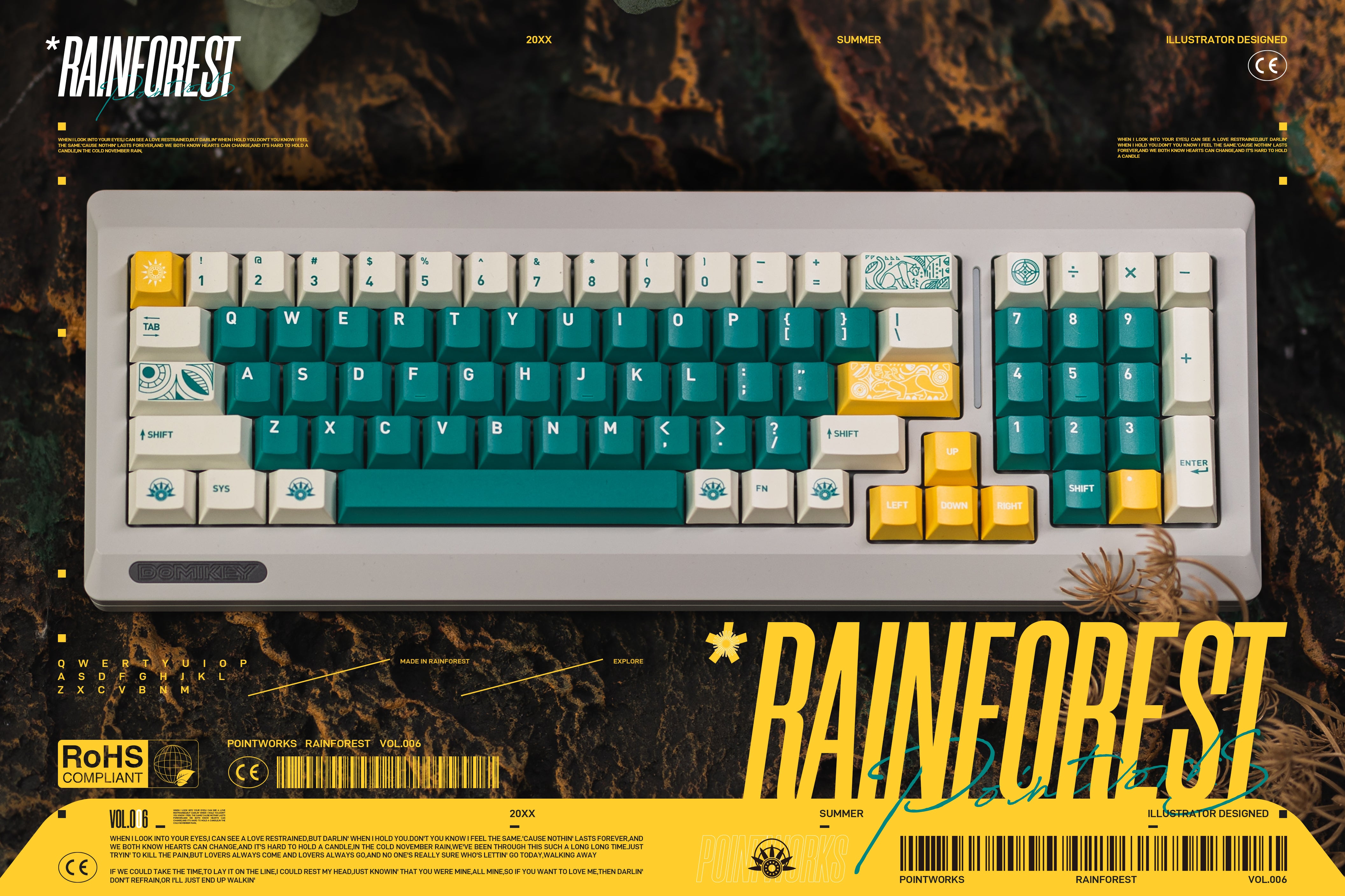 [In Stock] Rainforest PBT by point.works