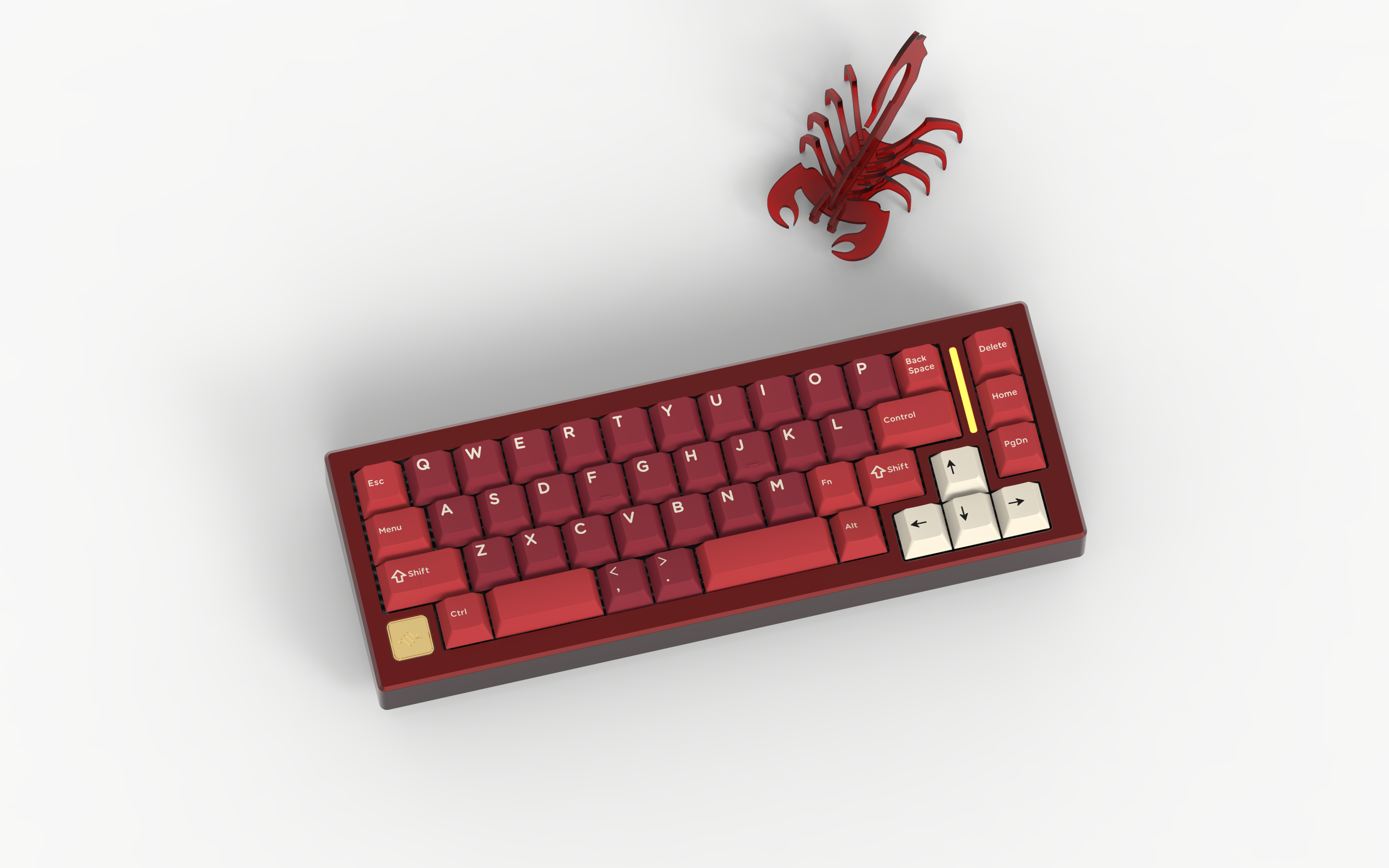 [In Stock] Lelelab Scorpio 46 Mechanical Keyboard Kit R2