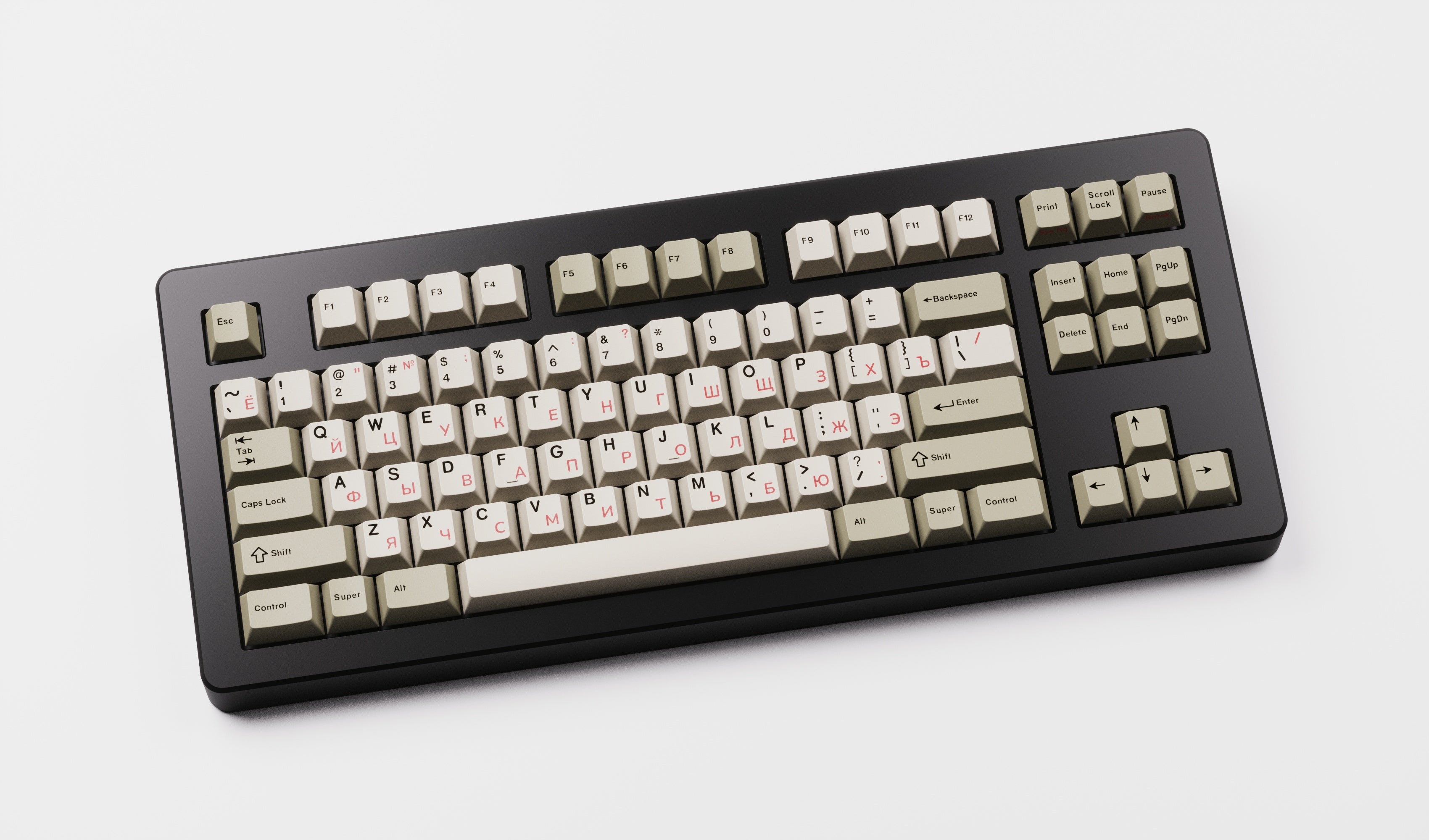 [Group Buy] KeyKobo Red Cyrillic