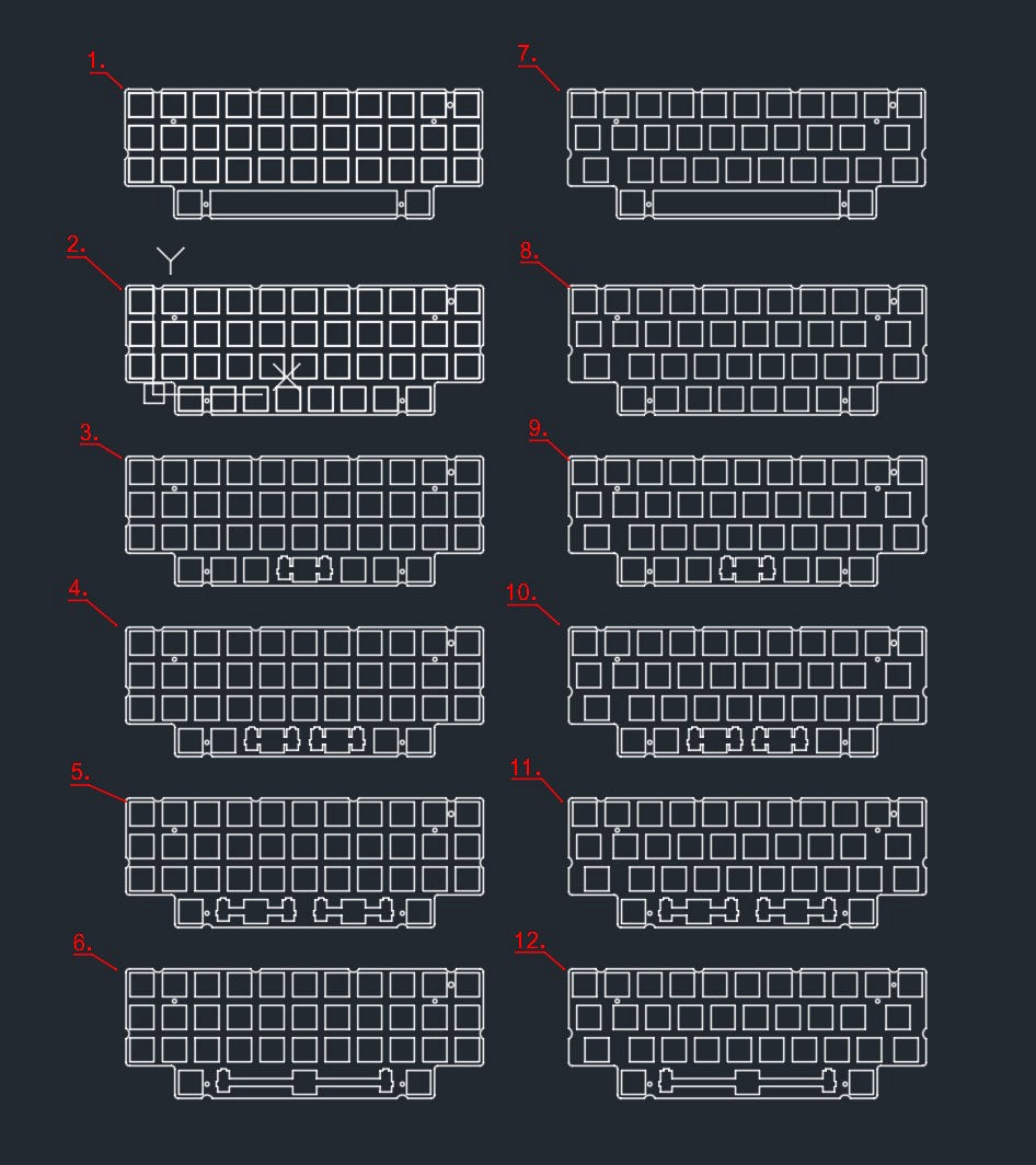 [Pre-Order] GB34 40% Keyboard Kit by Niuniu