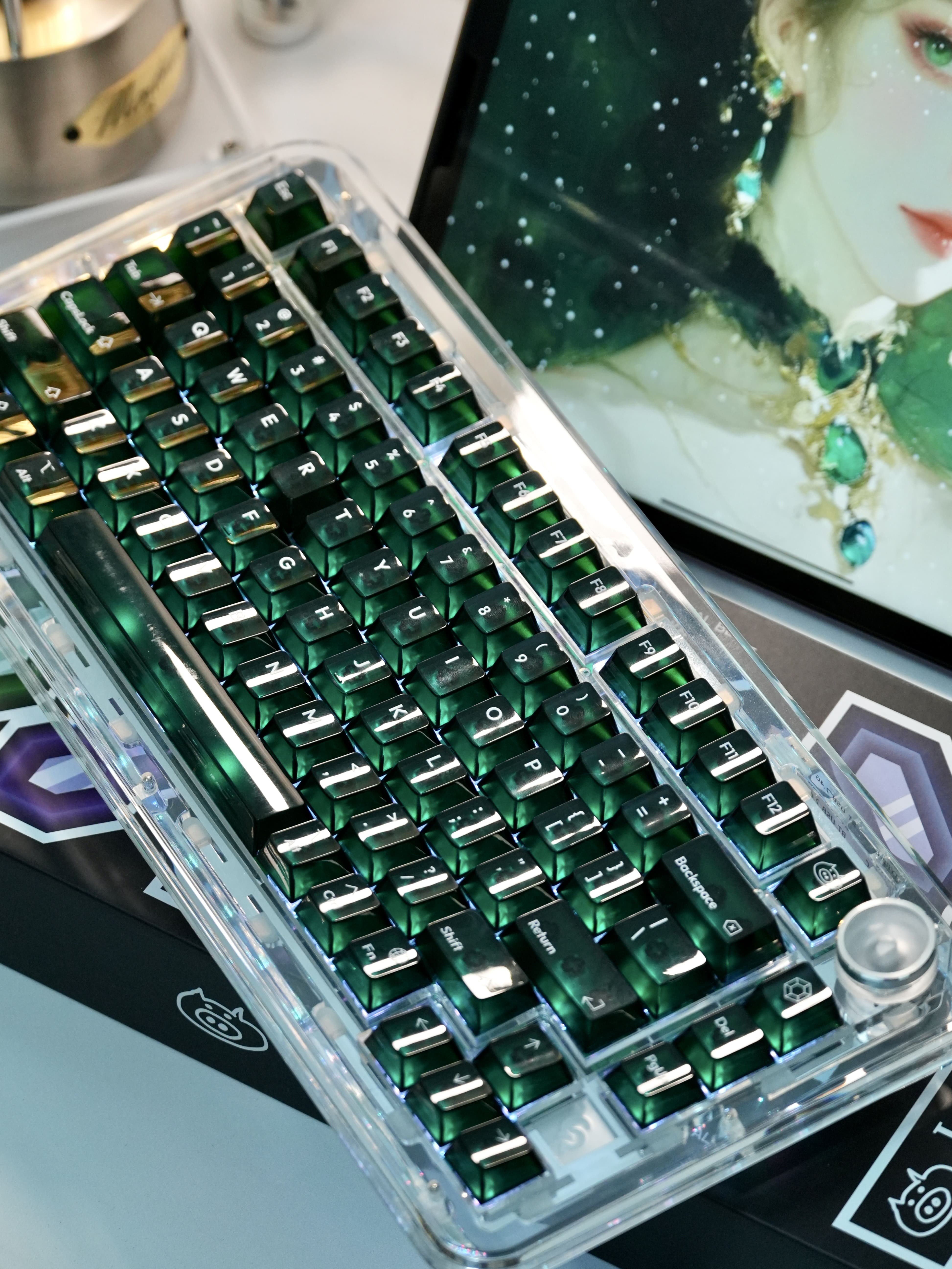 In Stock] LeleLab Gems Keycap Set
