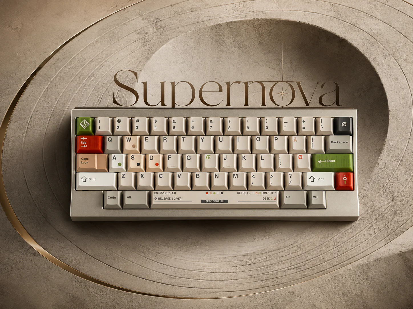 [Group Buy] Supernova 60% SonoShell Keyboard Kit by Sensy