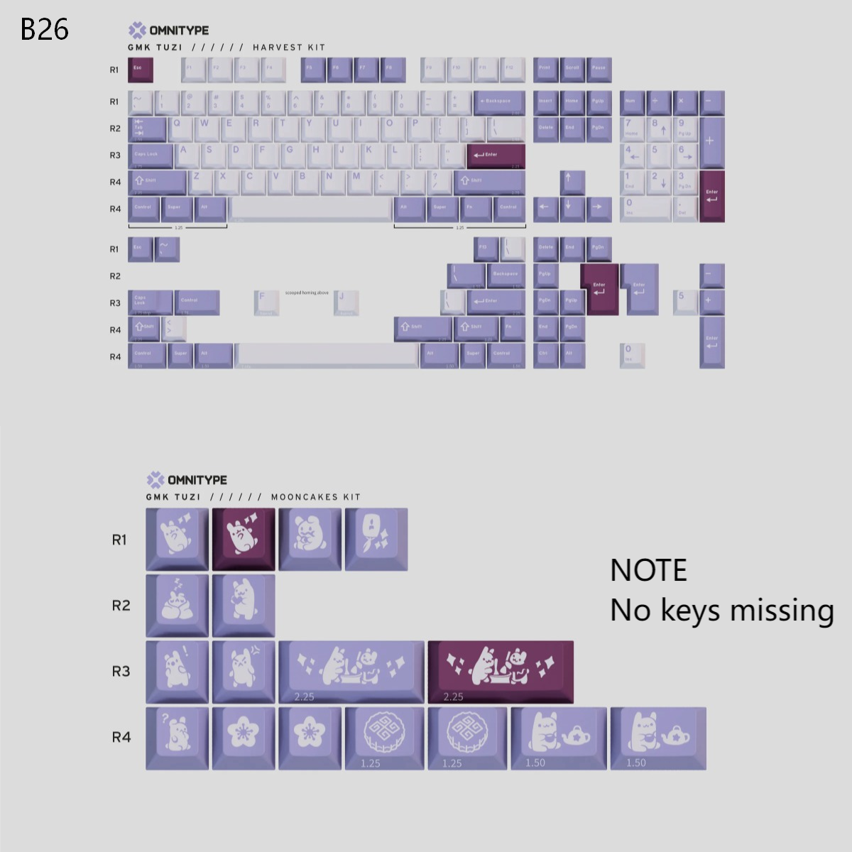 [In Stock] Keycap Set B-stock Collections