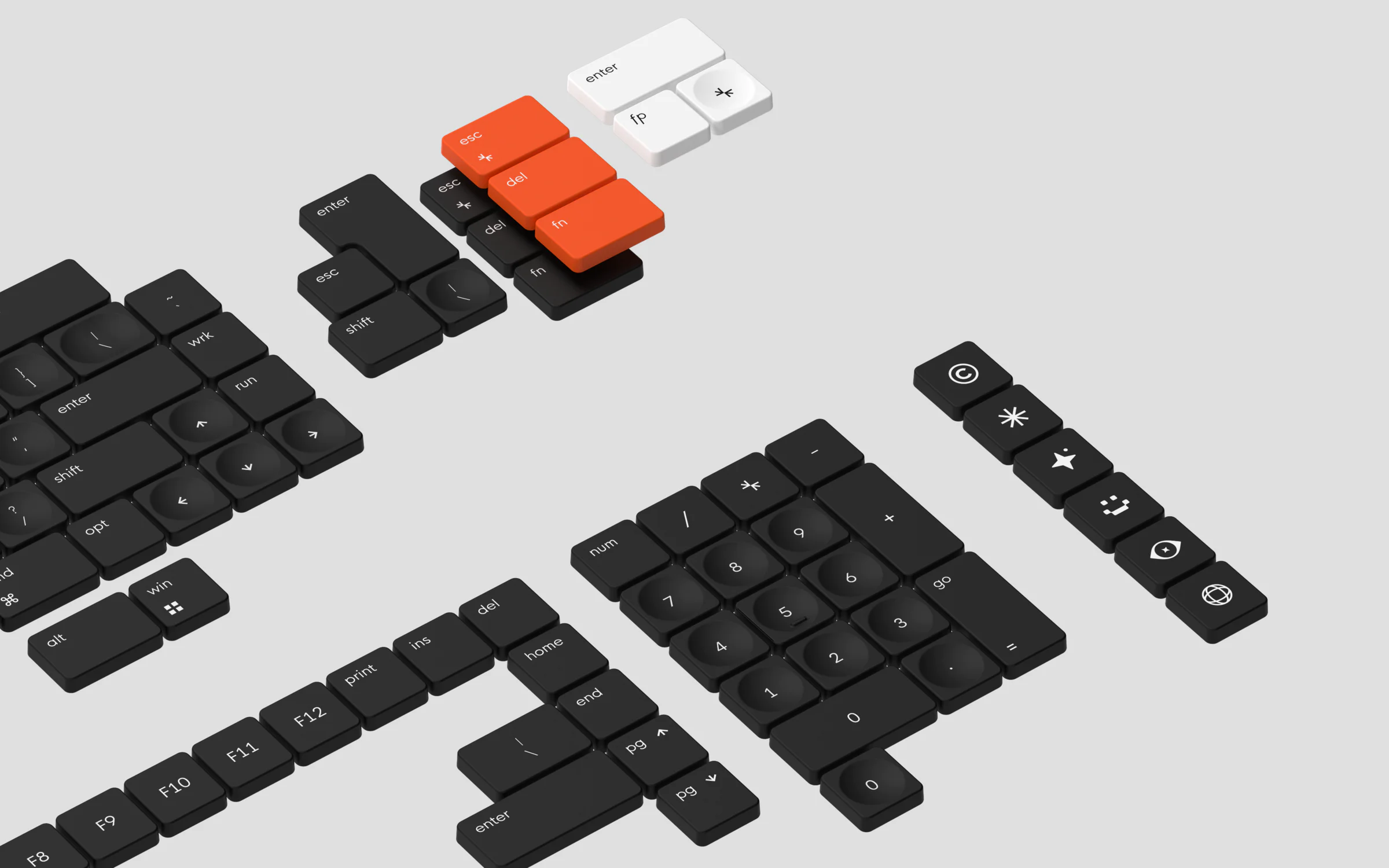 [In Stock] Work Louder wrk. MX Alpha Keycaps