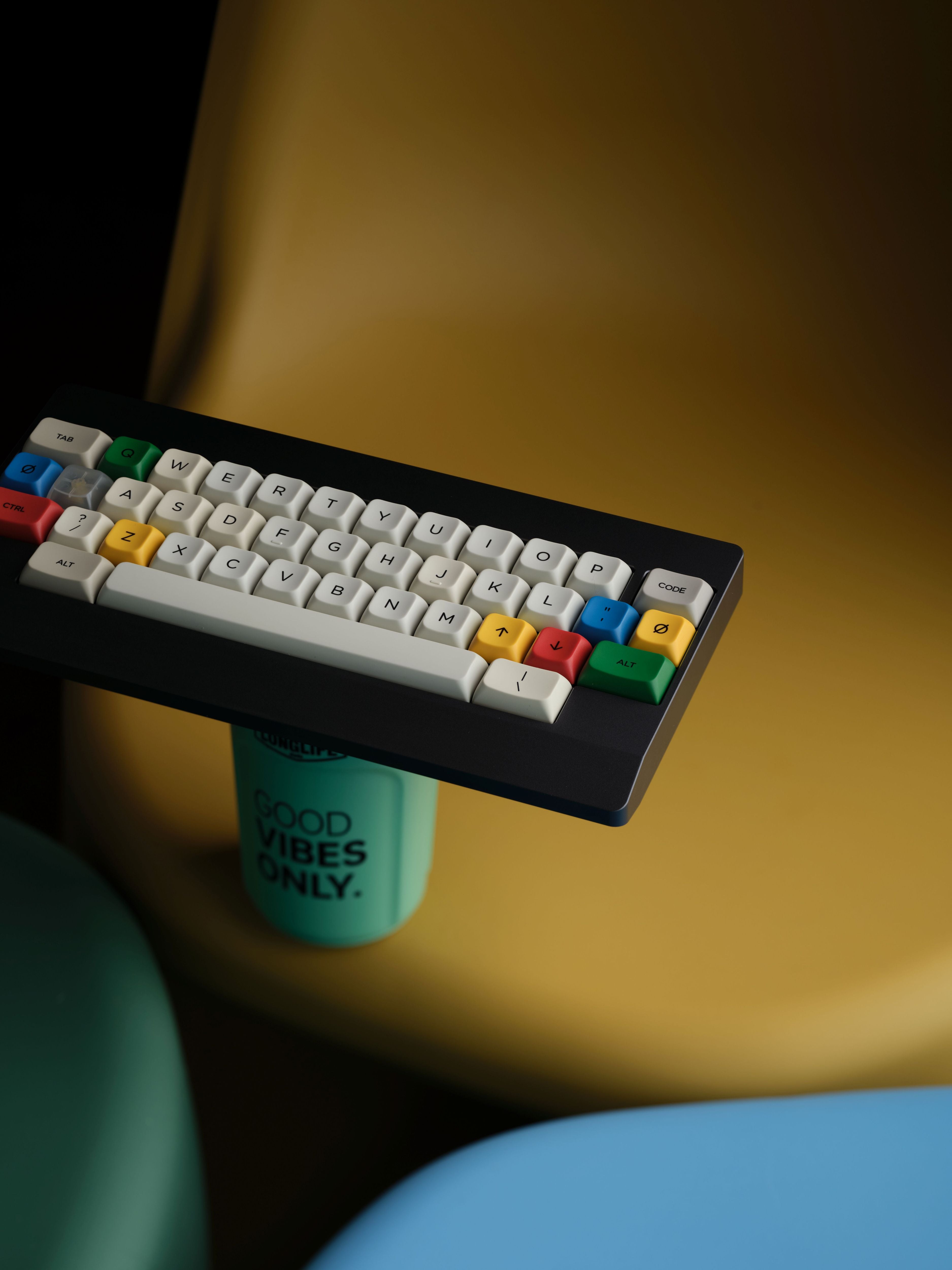 [Pre Order] PBS Retro S.M AG PBT Keycaps