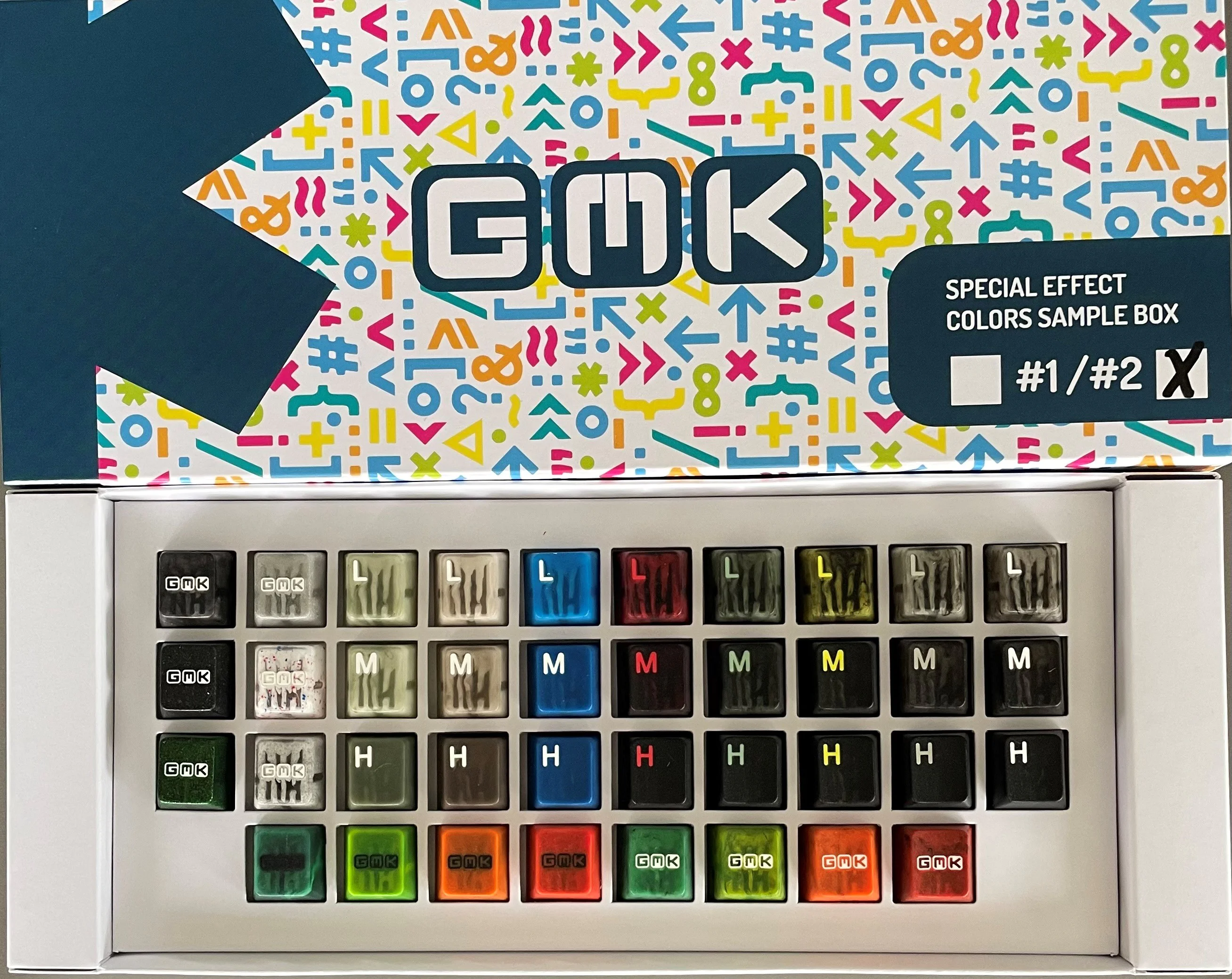 [In Stock] GMK Color Samples