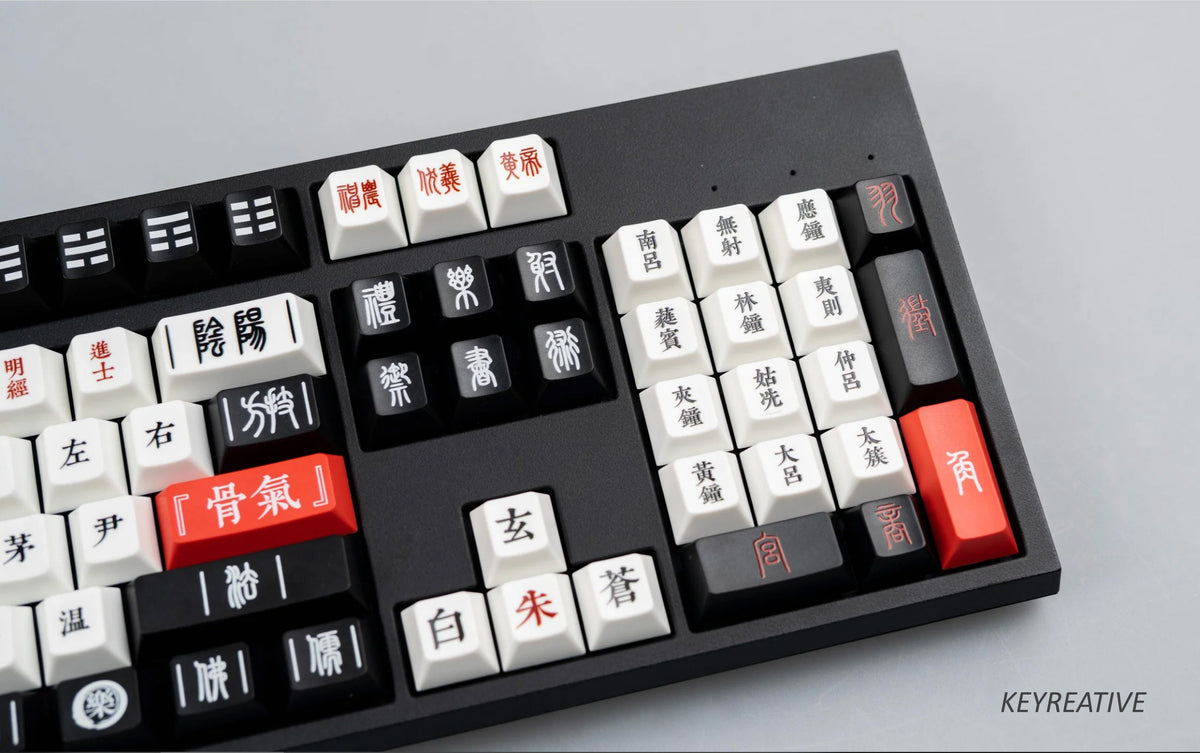 [Made to Order] KEYREATIVE UV DRAWING Stroke and Structure Keycap Set