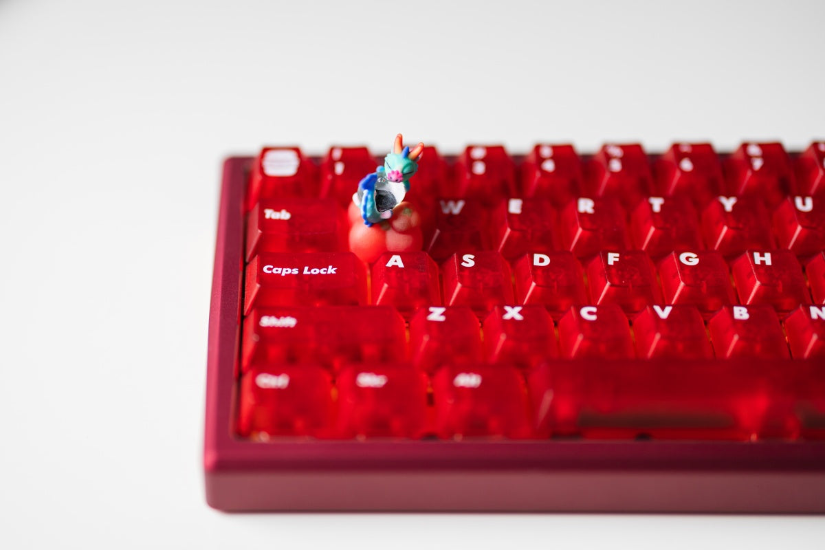 In Stock] Cagedbird Azure Dragon Artisan Keycaps