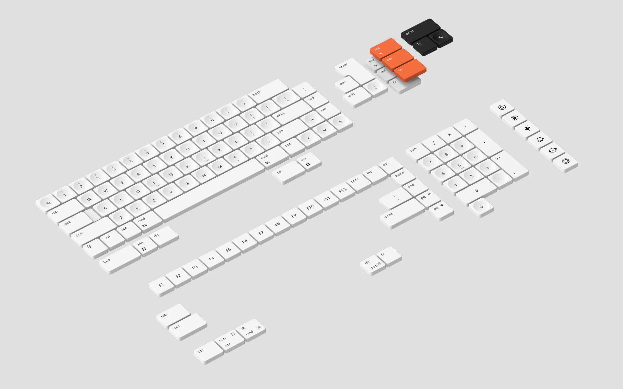[In Stock] Work Louder wrk. MX Alpha Keycaps