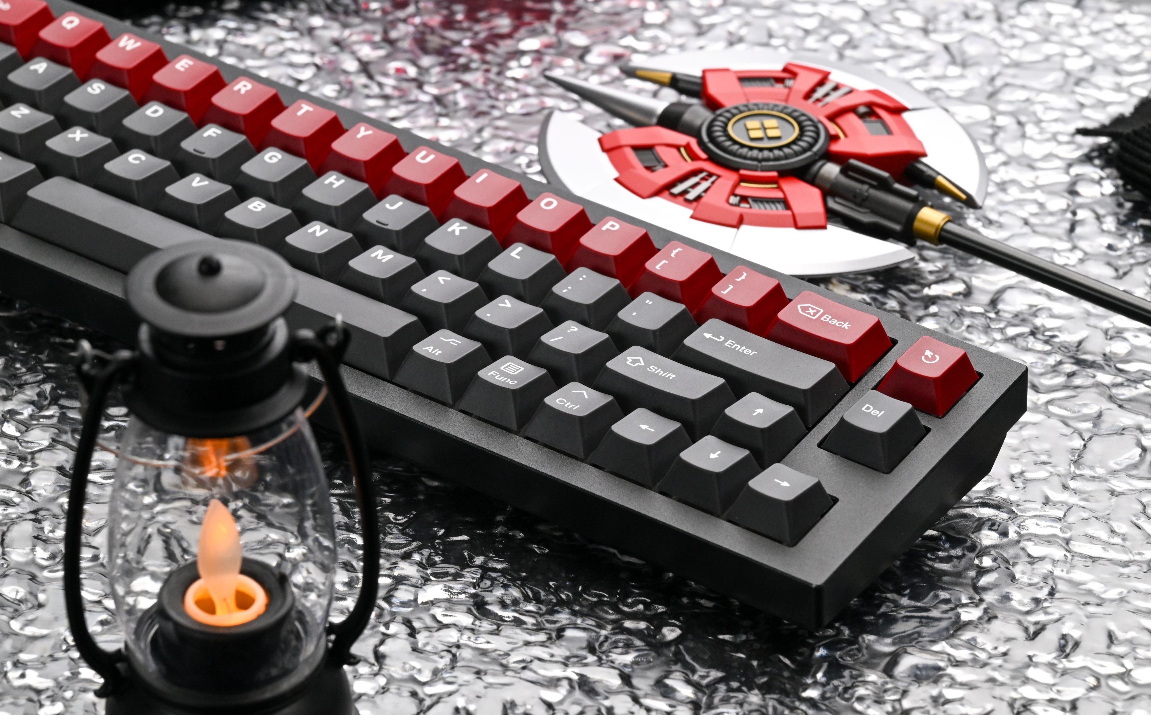 [In Stock] KAP Grey Alert PBT Double-Shot Keycap Set