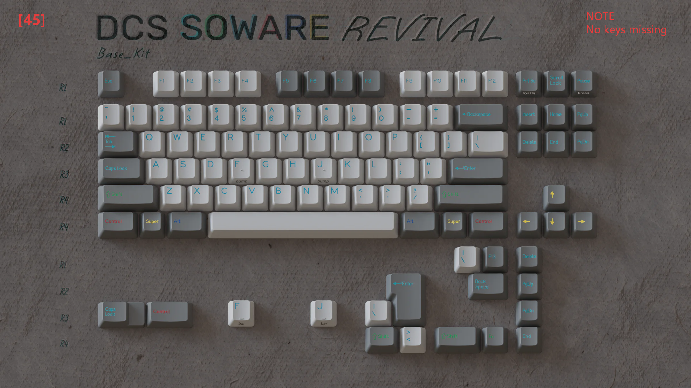 [In Stock] Keycap Set B-stock Collections-R2