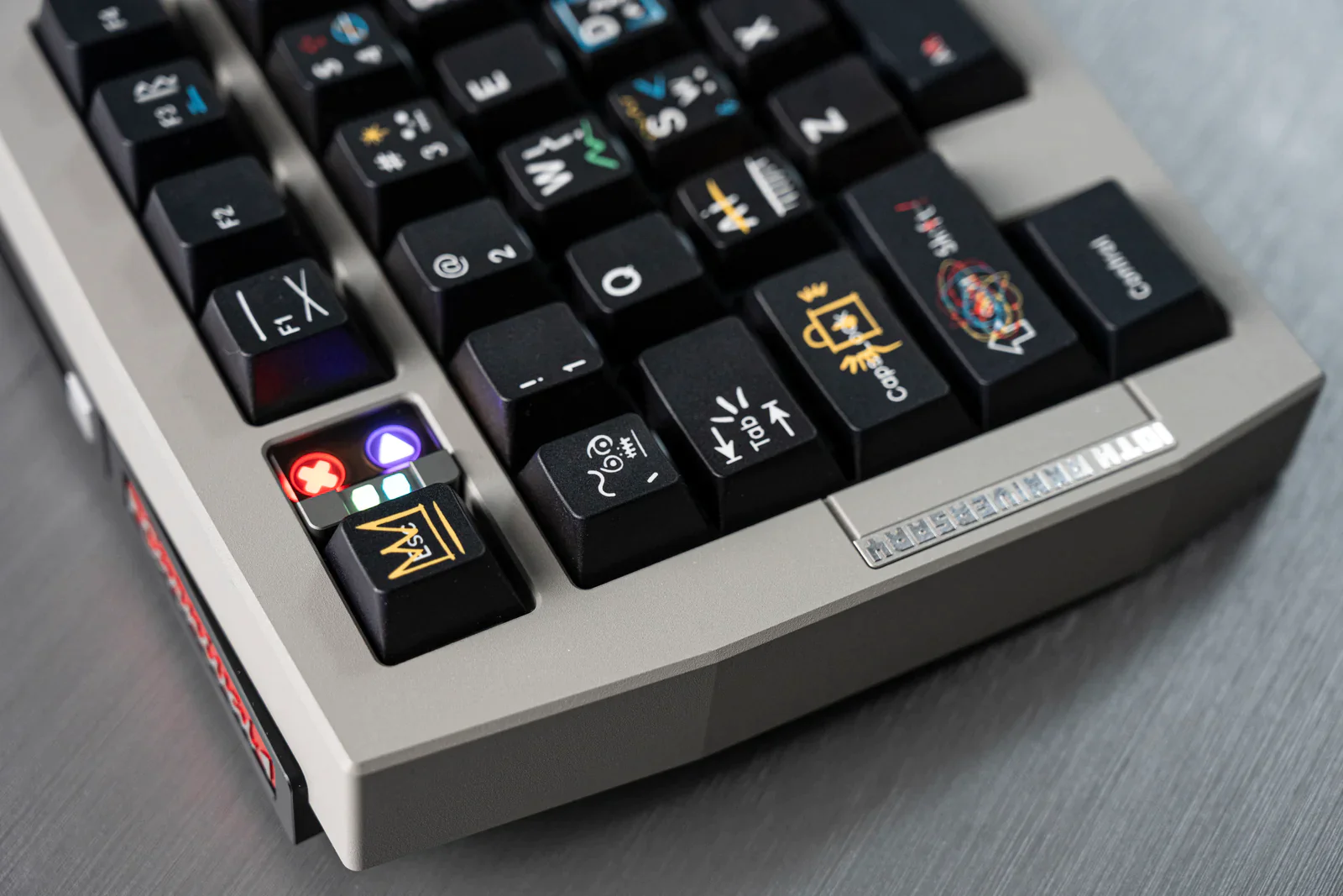 [In Stock] Doodlecaps Nakseo Black keycaps