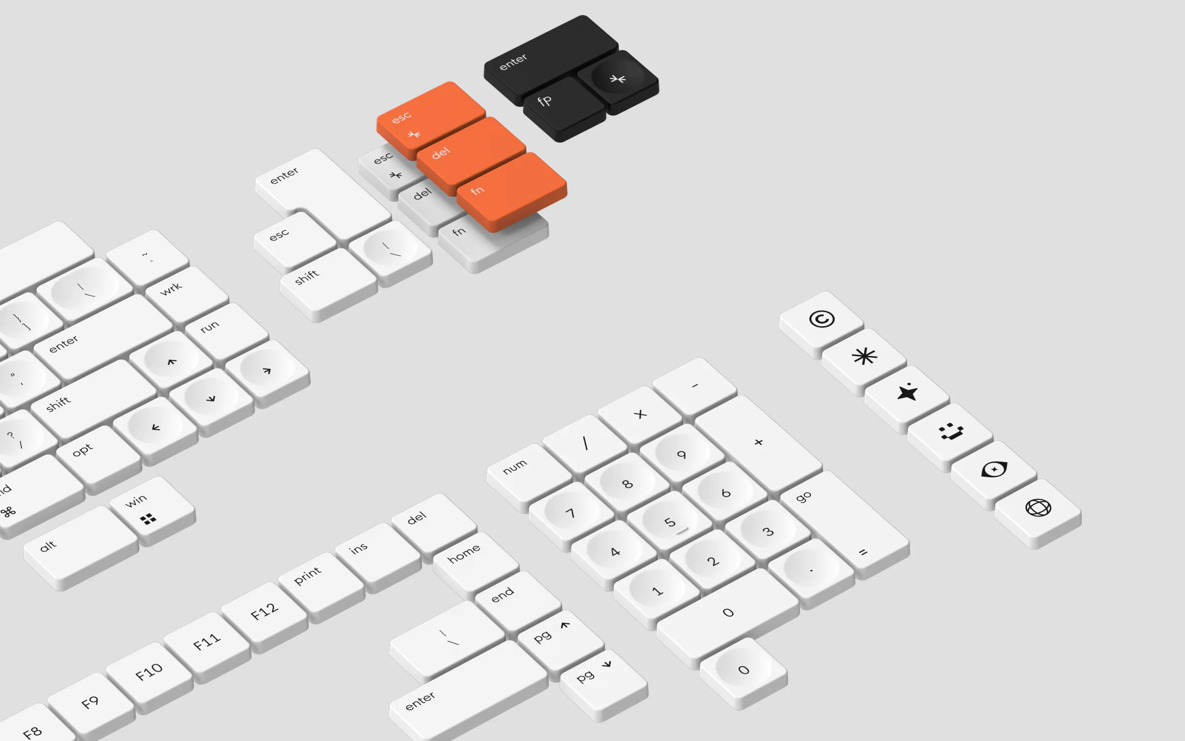[In Stock] Work Louder wrk. MX Alpha Keycaps