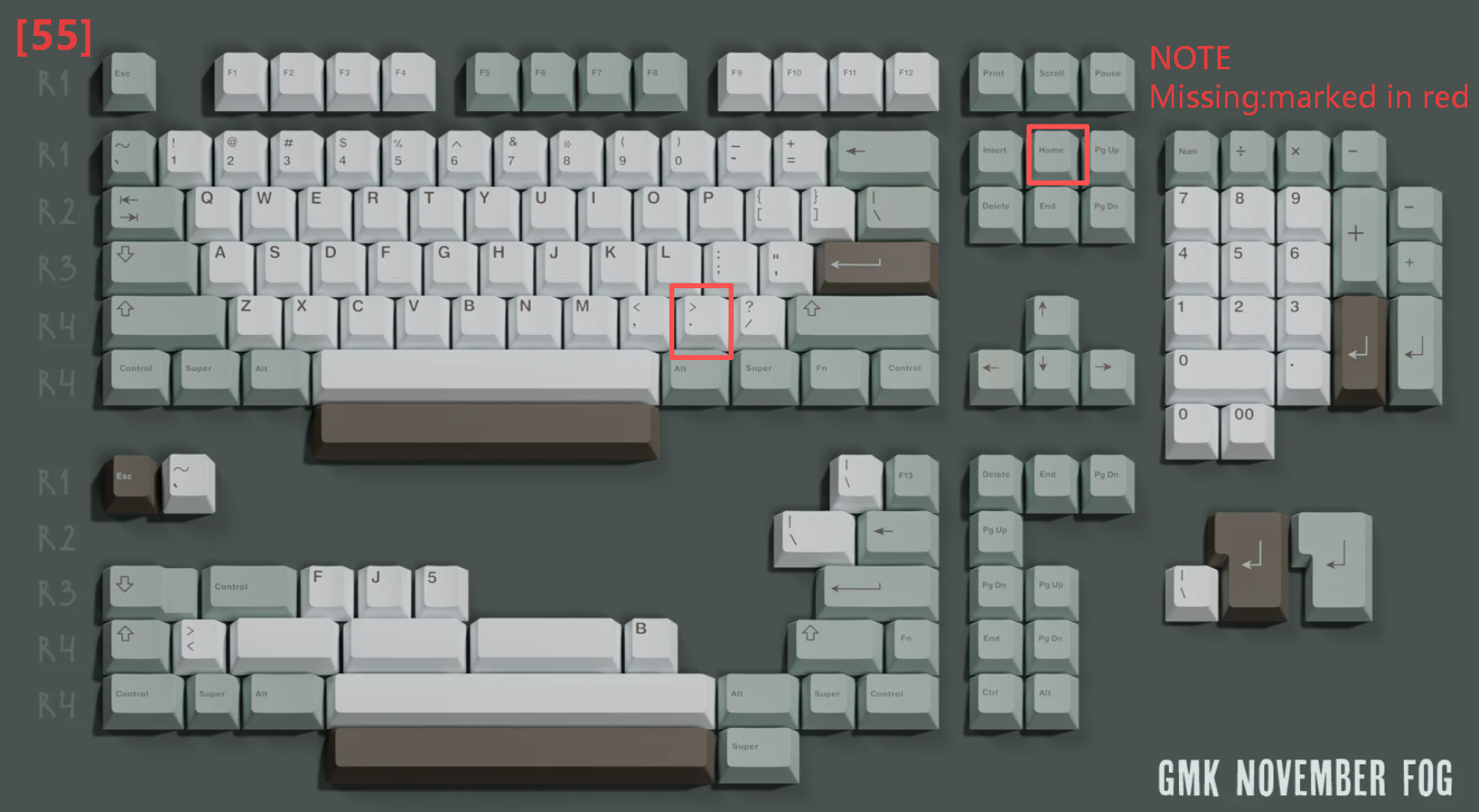 [In Stock] Keycap Set B-stock Collections-R2