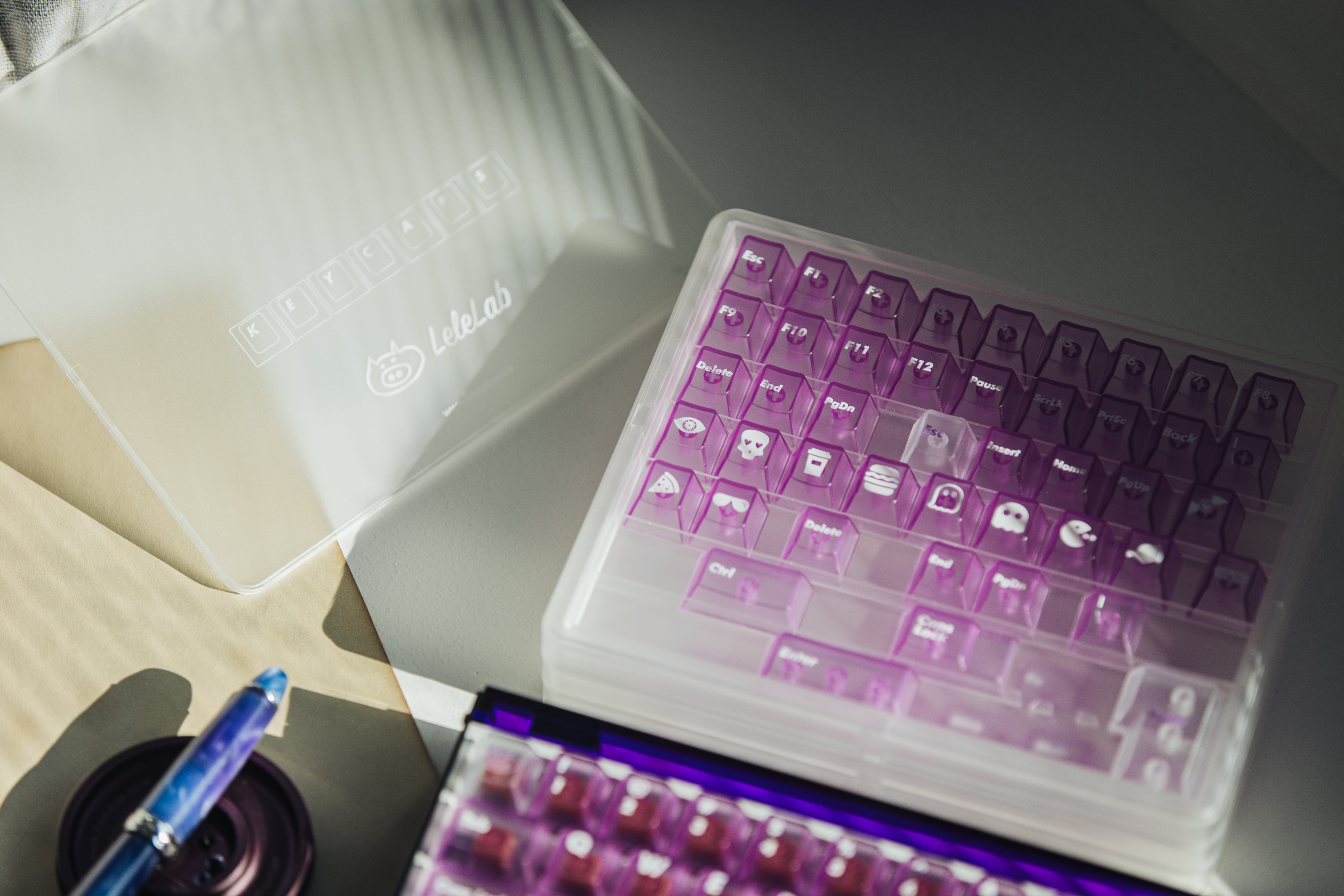 [Pre order] LeleLab Supsup Purple Keycap Set