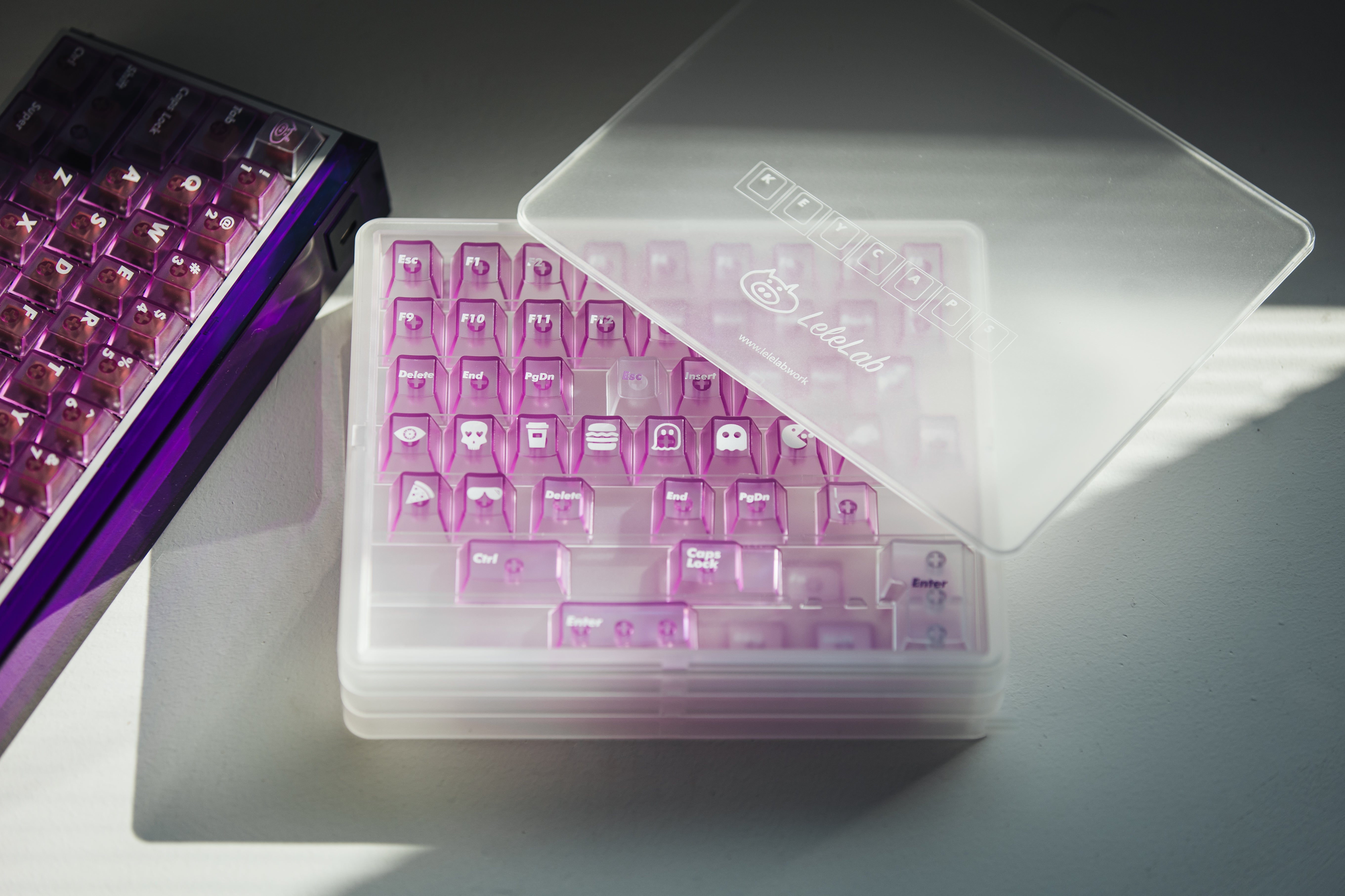 [Pre order] LeleLab Supsup Purple Keycap Set