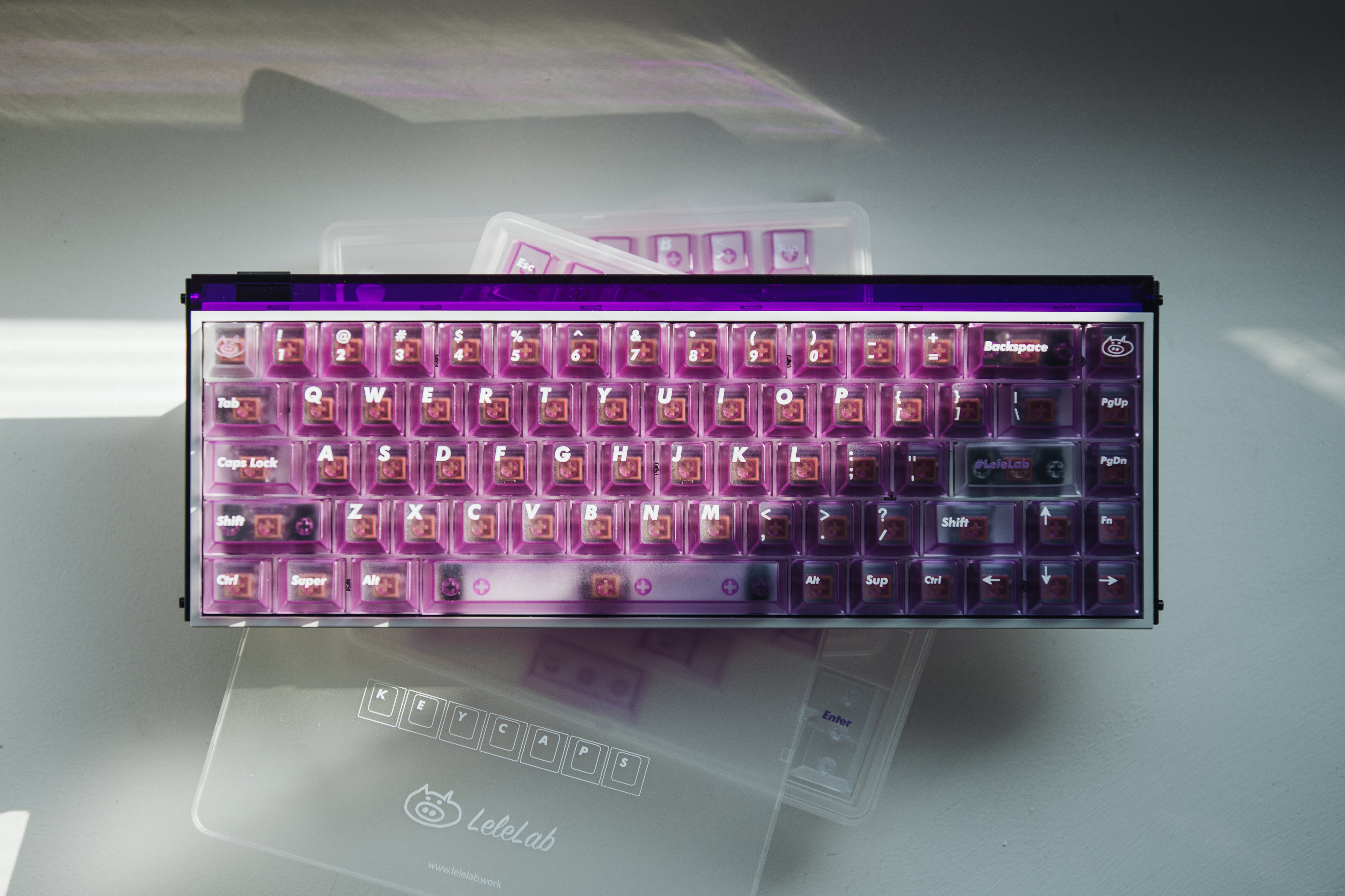 In Stock] LeleLab Supsup Purple Keycap Set