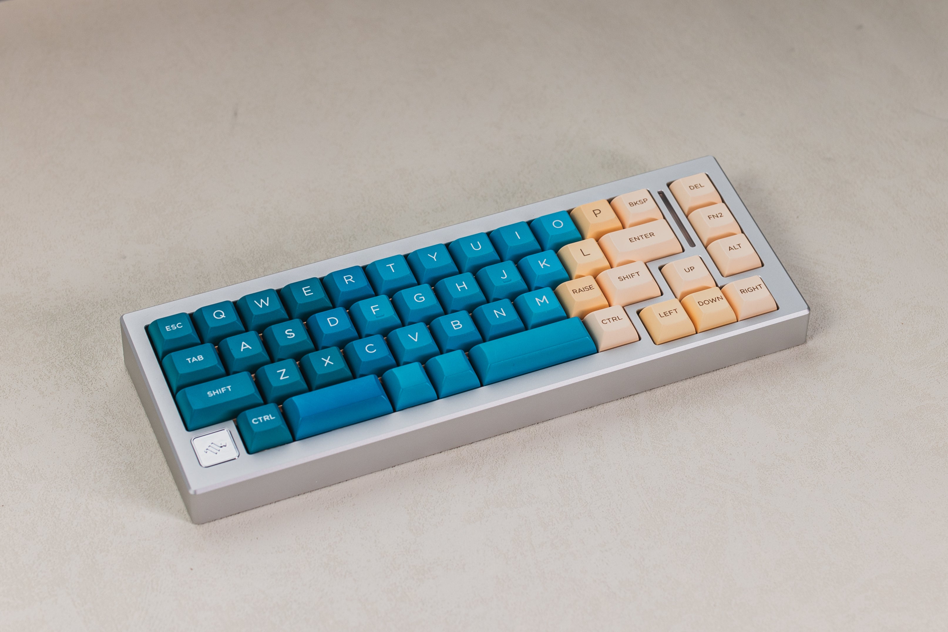 [In Stock] Lelelab Scorpio 46 x KAM Ocean Front PreBuilt Ready-to-use Keyboard