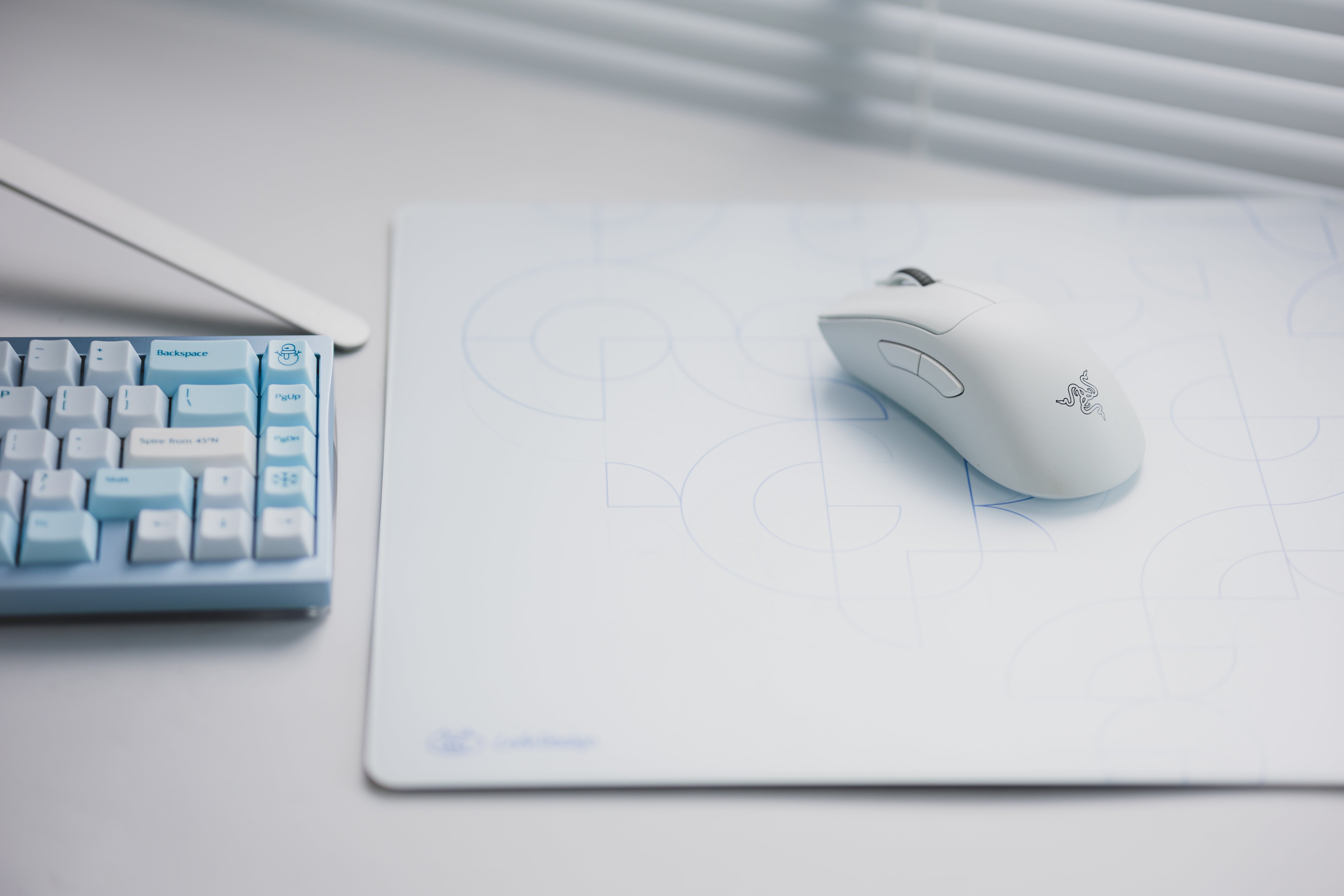 [In Stock] LeleDesign Curation Summer Camp Glass Mousepad-LeleDesign Original