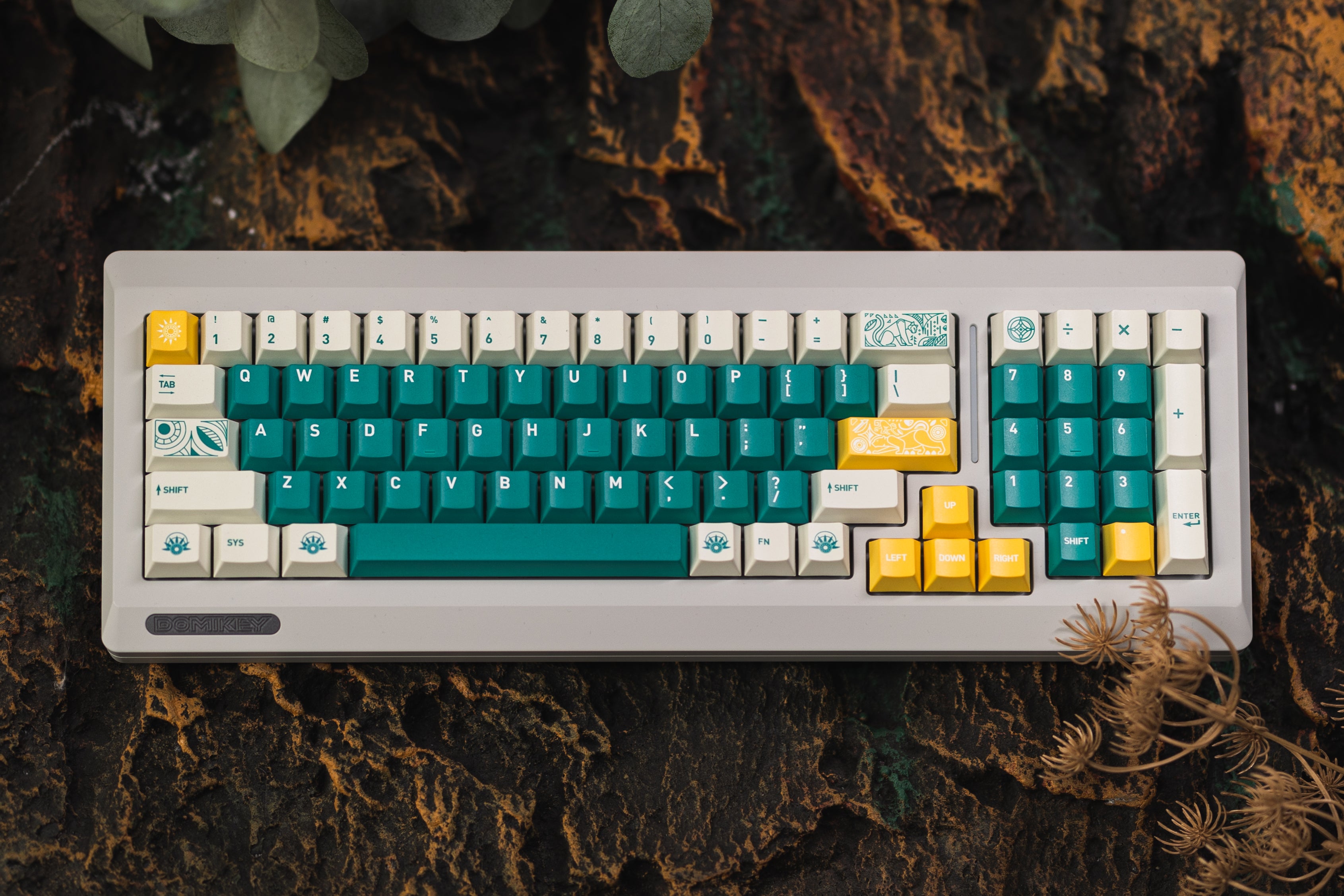 Rainforest PBT Keycaps by point.works