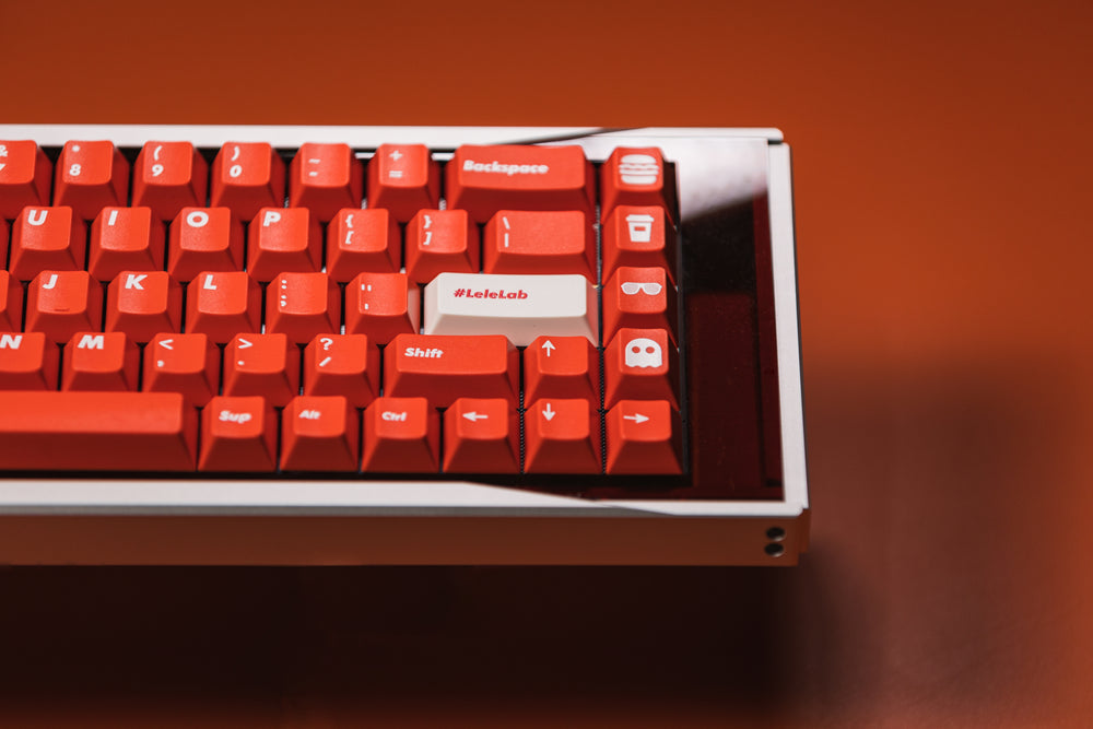 [In Stock] LeleLab Supsup Venetian Red Keycap Set