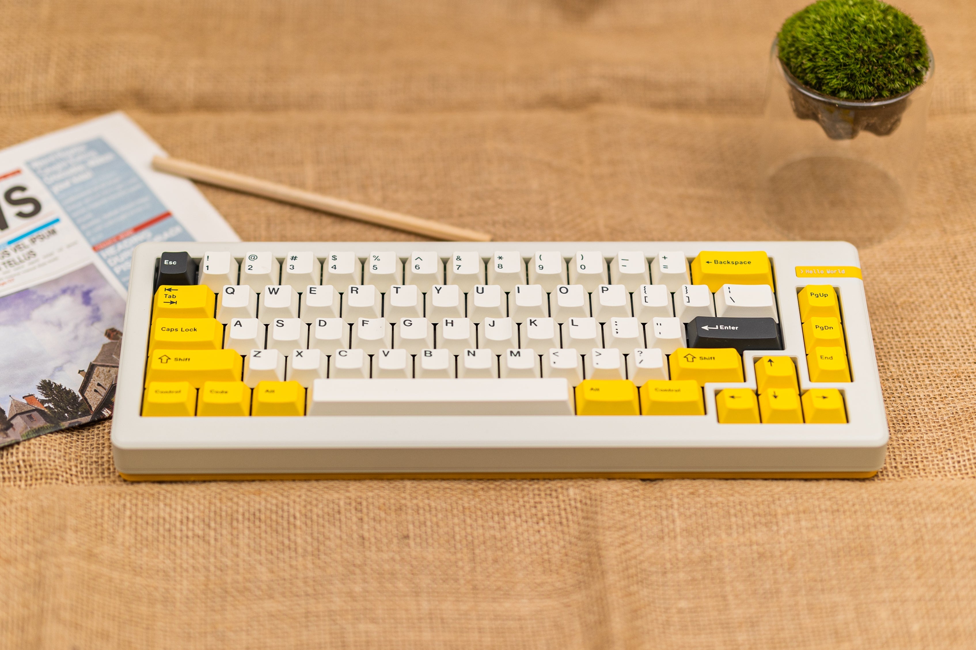 希少稀な 66 Coder Stock] In by Lab DeskTop キーボード